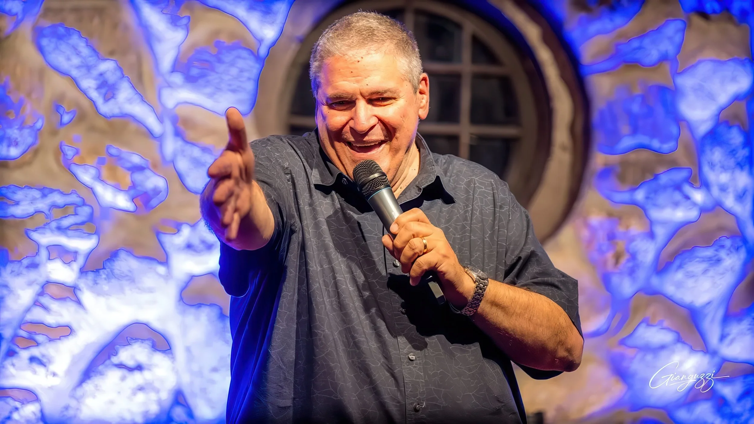 John Perotta comedian preforming