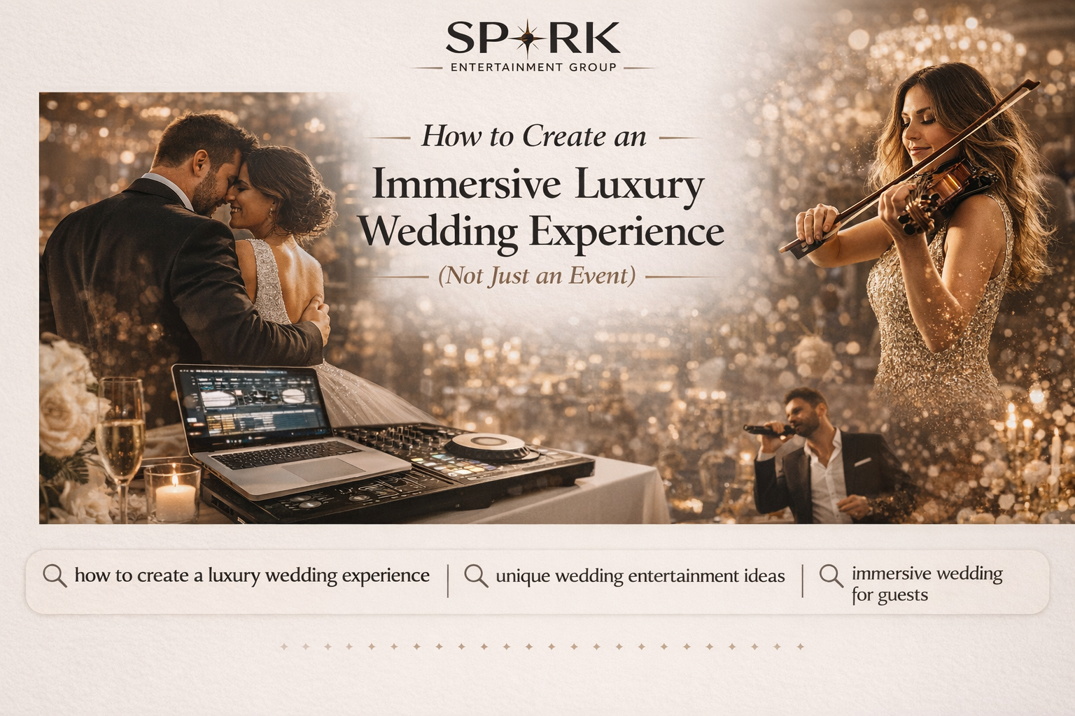 How to Create an Immersive Luxury Wedding Experience (Not Just an Event)