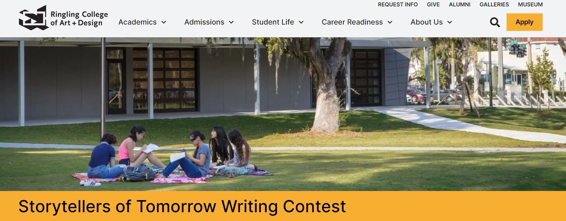 fiction writing contests for high school students