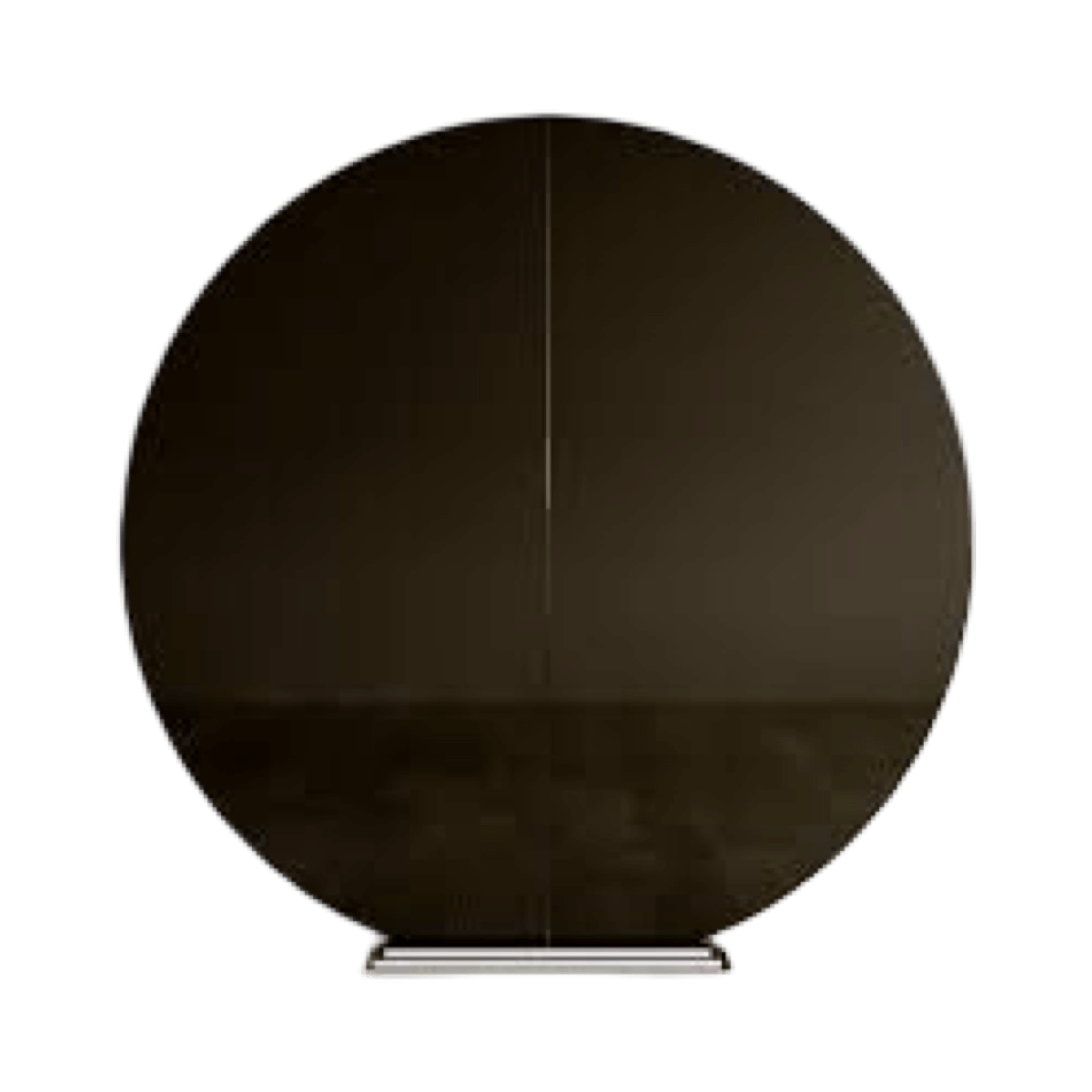 Round Black Acrylic Wall