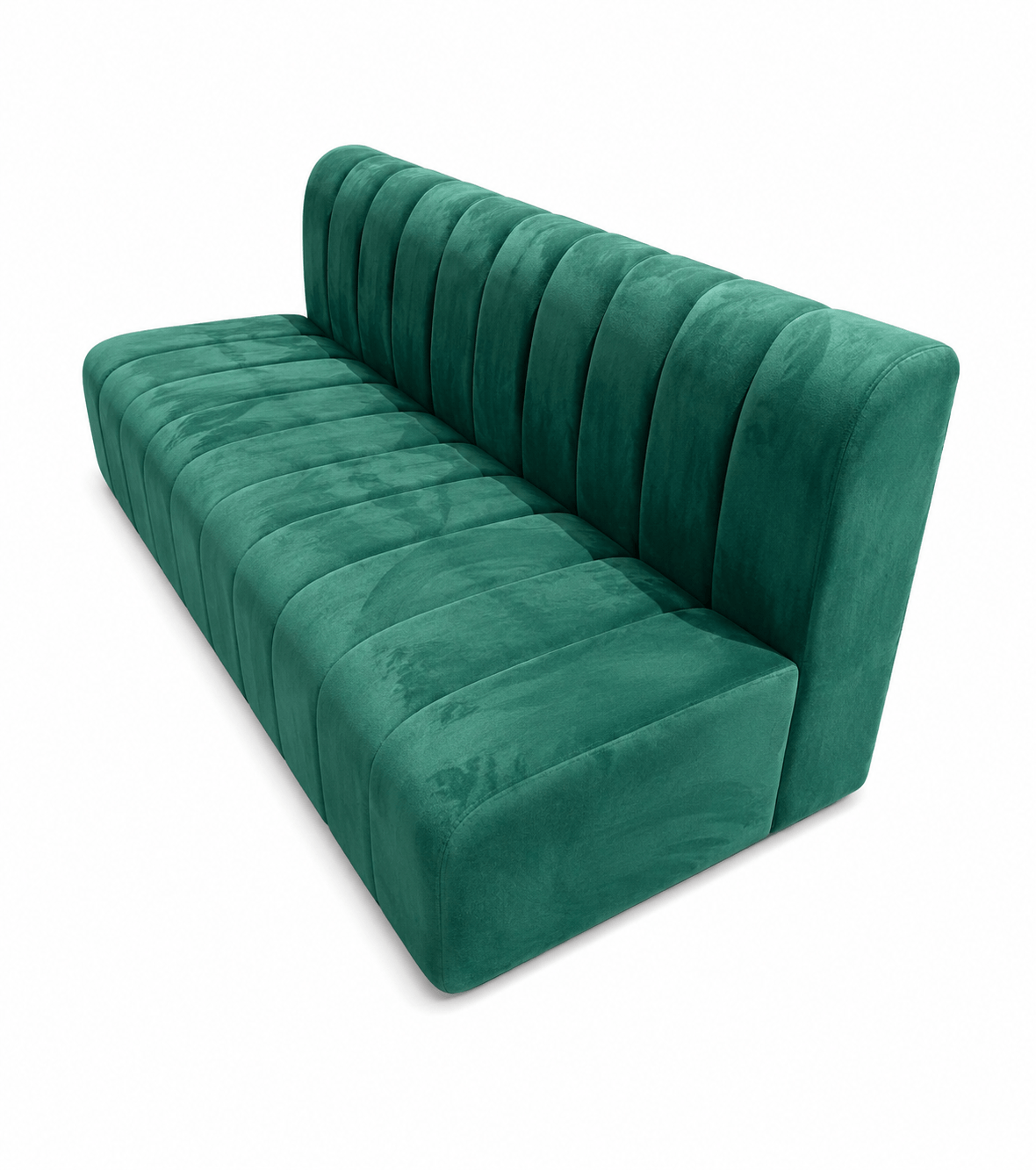 Liam Velvet Sofa - Green