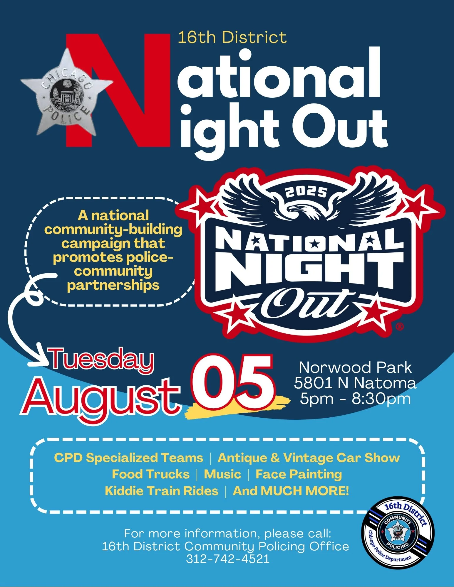 National Night Out 16th District