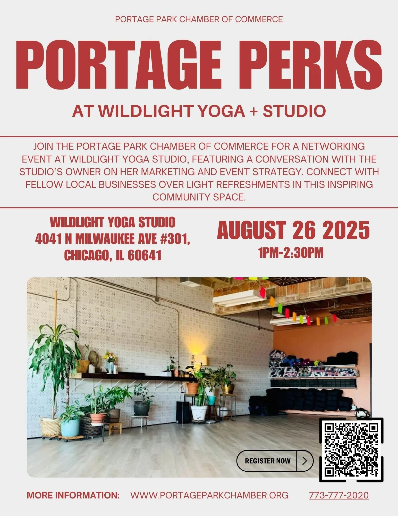 Portage Park Perks x Wildlight Yoga