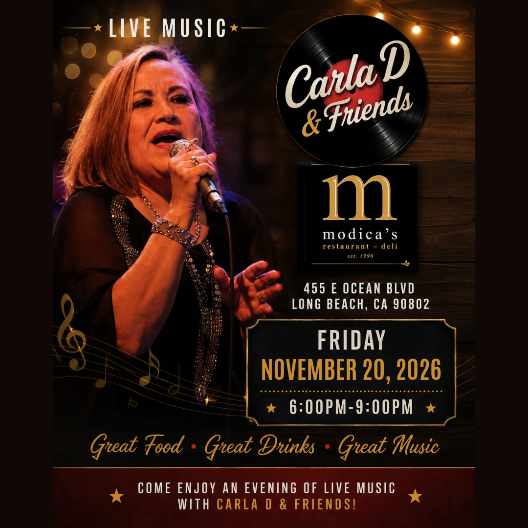 Live Music w/ Carla D &amp; Friends @ Modica’s Long Beach