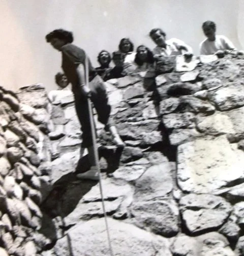 10 Katina and freinds at Camp Long, late 1940s.jpg