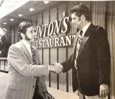 12 Jim and Basil in front of Anton's, Puyallup, 1972.jpg