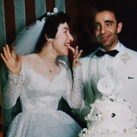 8 Katheren and Paul Wedding, 1954.jpg