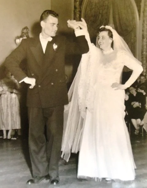 15 Evan and Diana Wedding, 1952.jpg