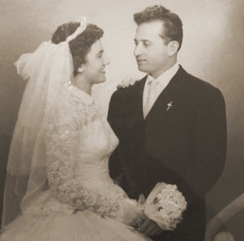 8 Rose and Steve wedding, October 12, 1958-edit2023.jpg