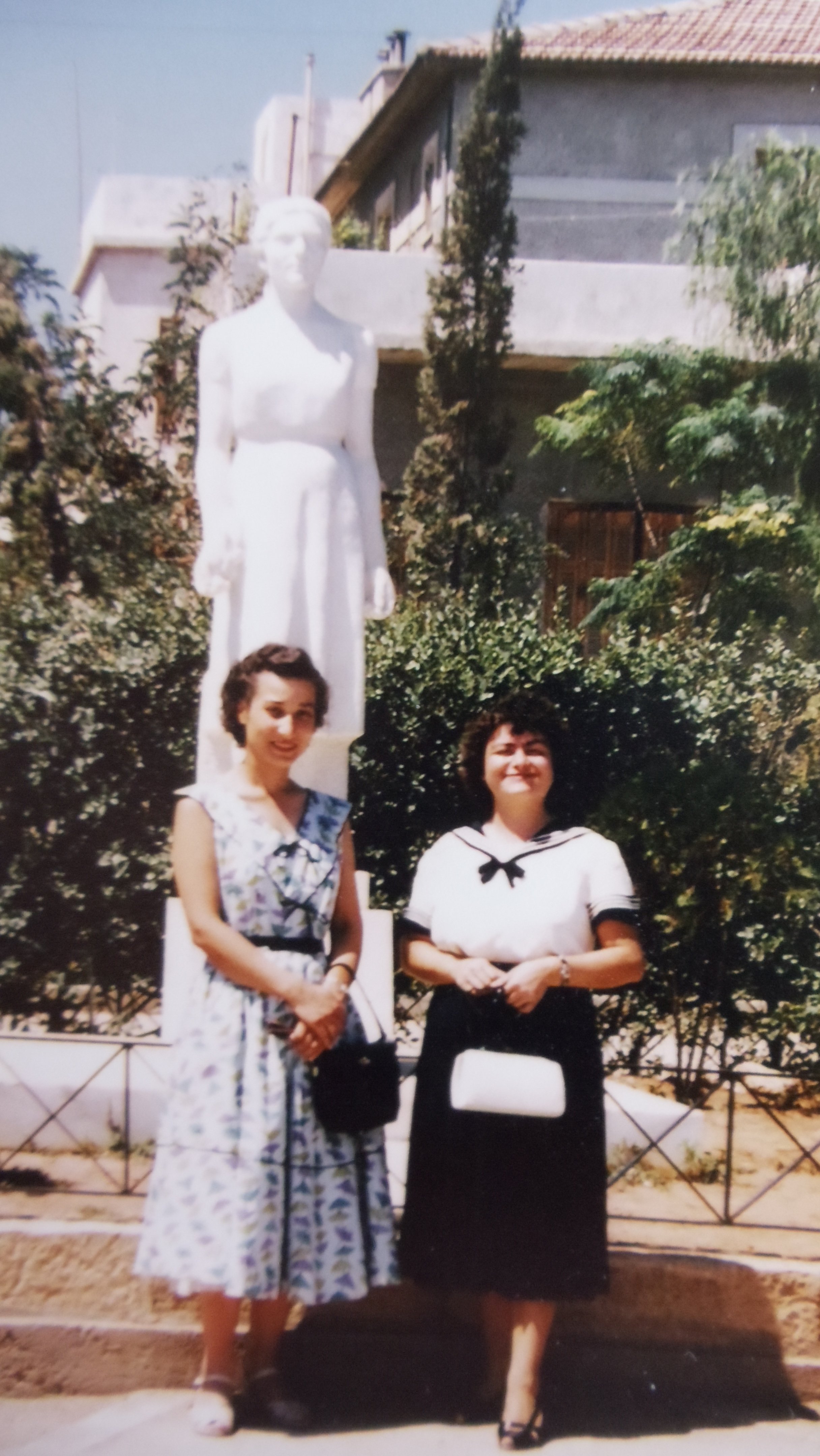 15 May and Eftihia in Greece, 1955.JPG