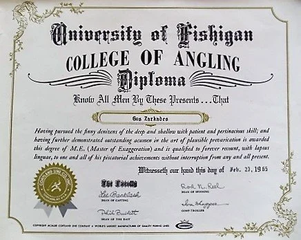 14 Gus's Fishing Diploma, 1965.jpg