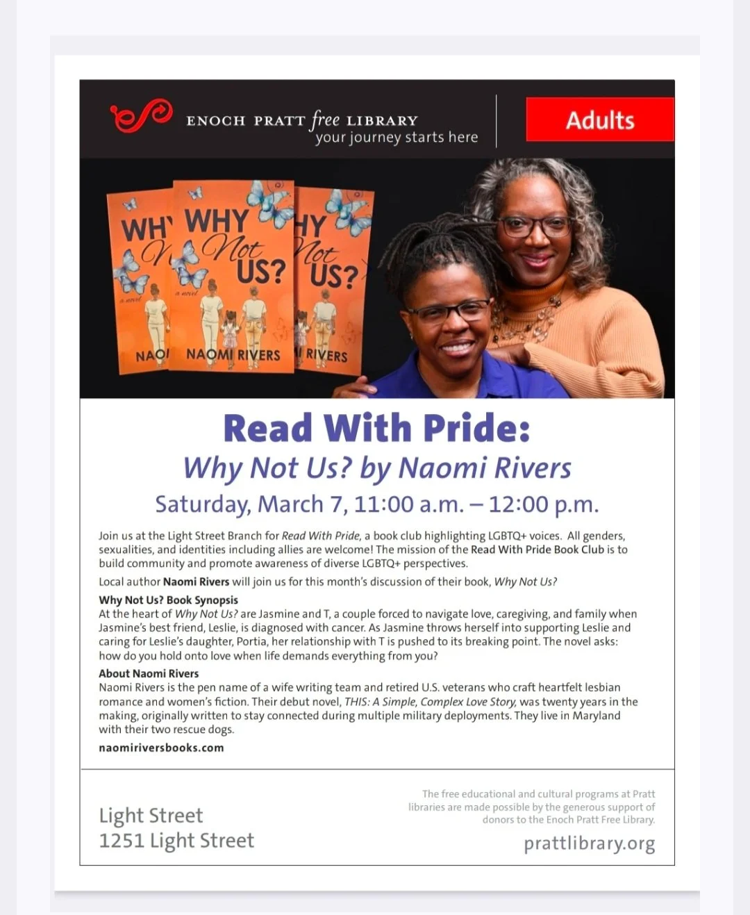 Read with Pride Flyer