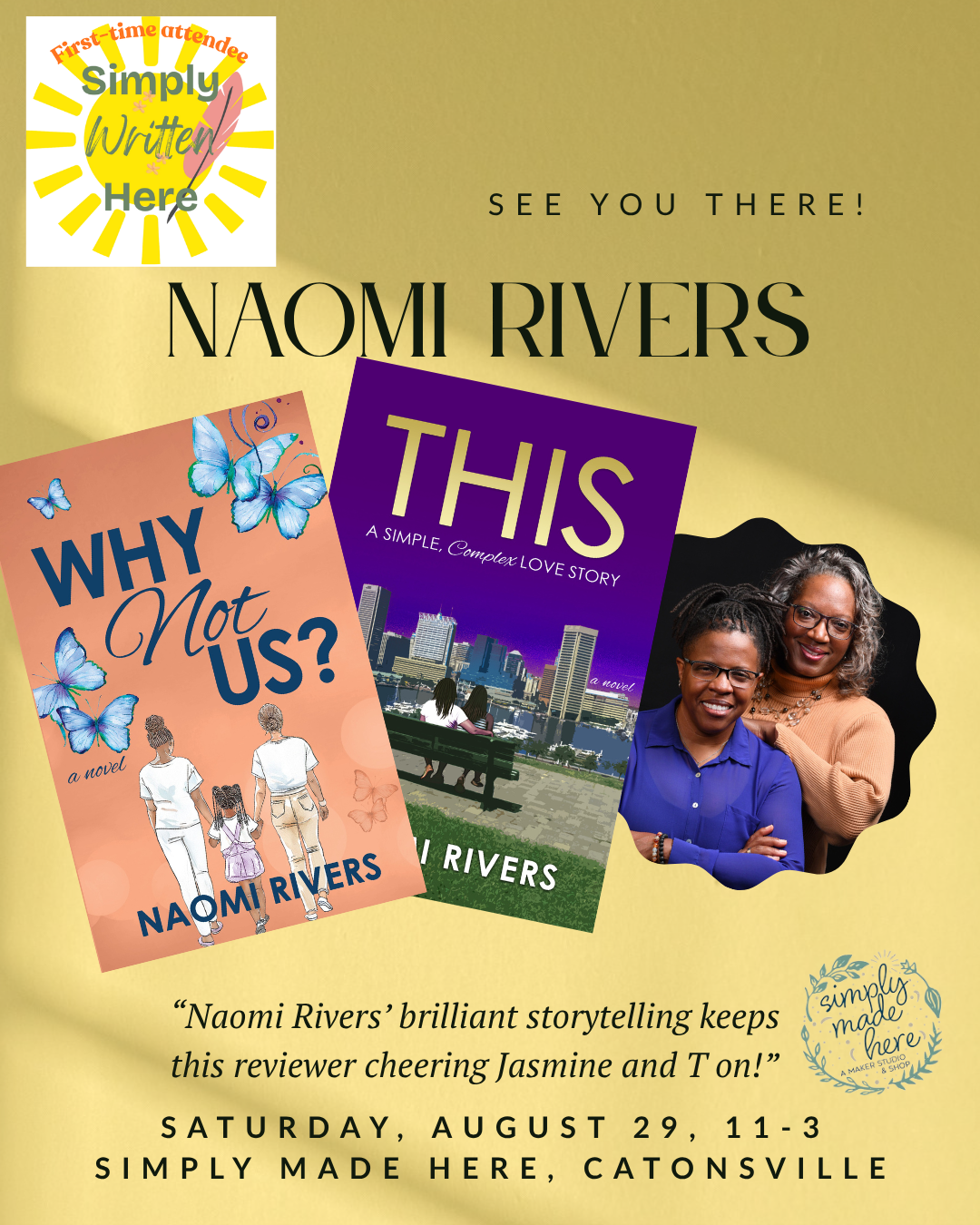 Simply Written Here Author Showcase