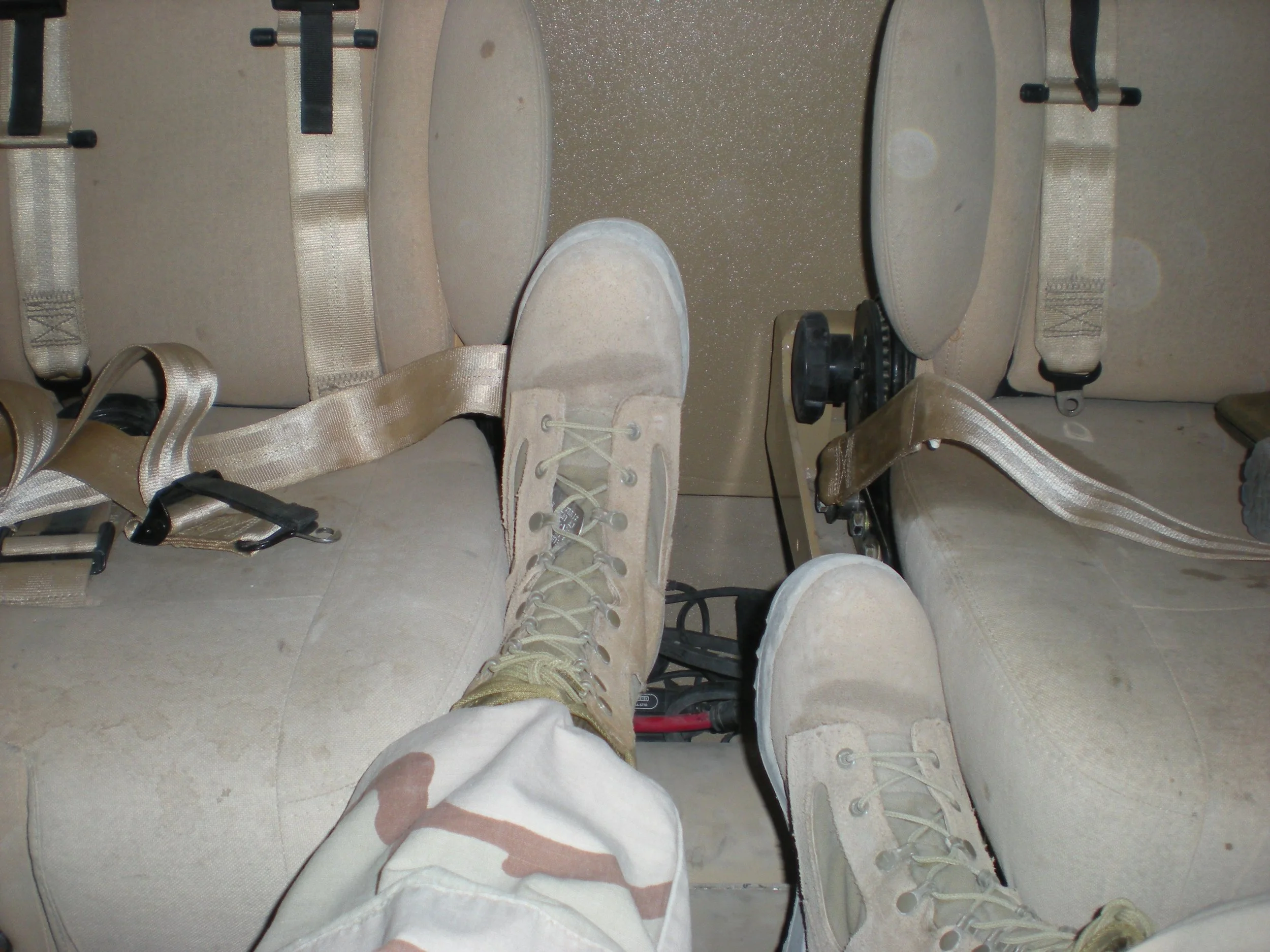 Dusty boots?