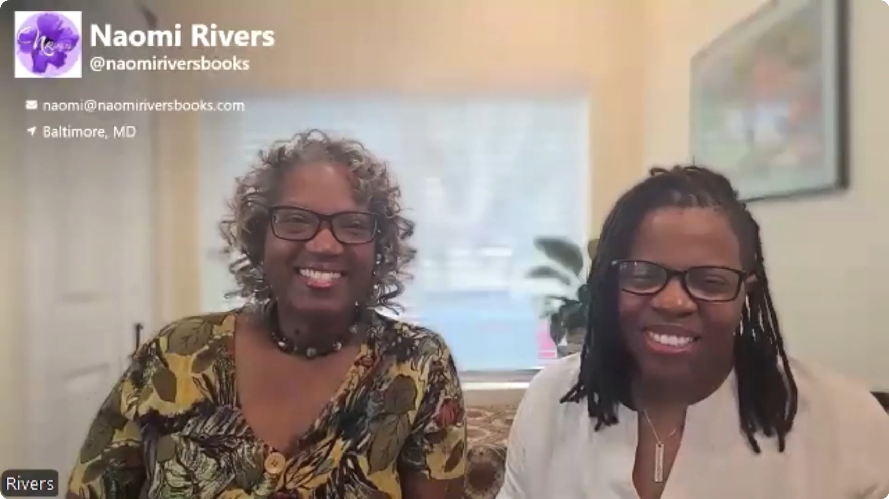 We were having such a good time talking to Angela and Ayoka of the "Writing While Black Podcast." Before we knew it, an hour had passed. We said it during the episode, but find your people.