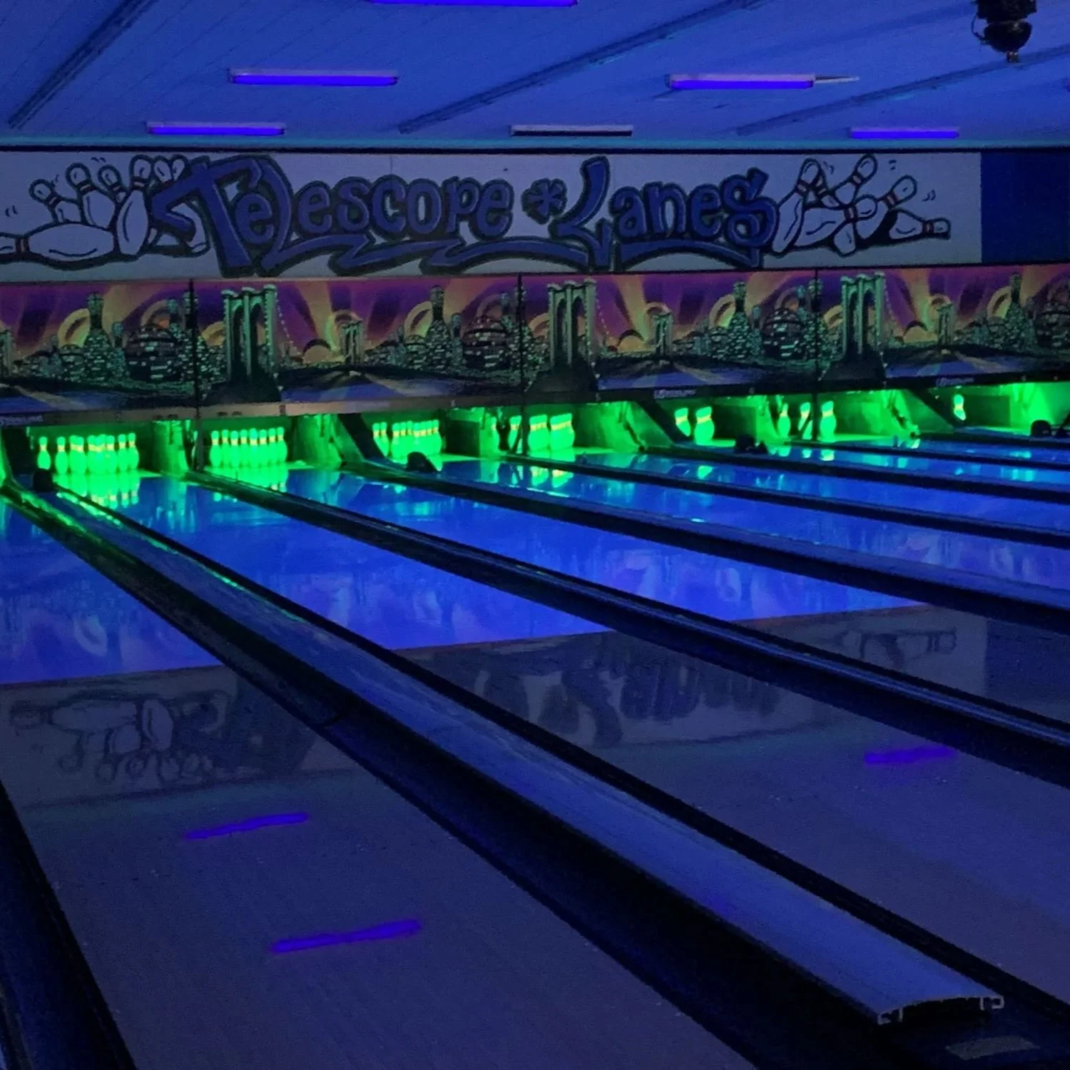 Cosmic Bowling Telescope Lanes Elko NV