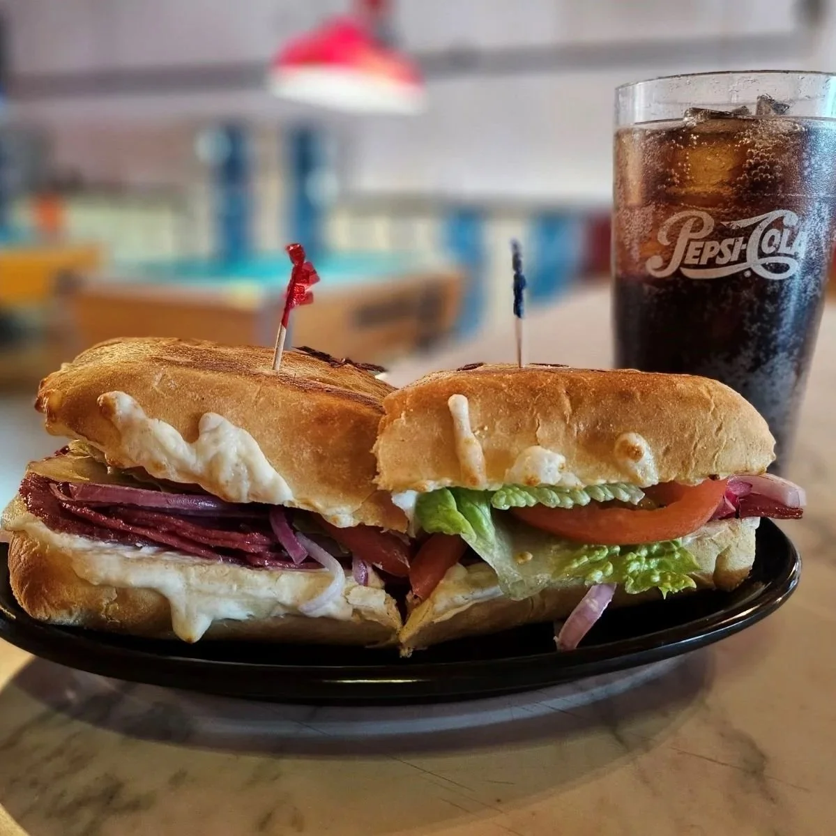 Sicilian Sandwich Blind Onion Elko