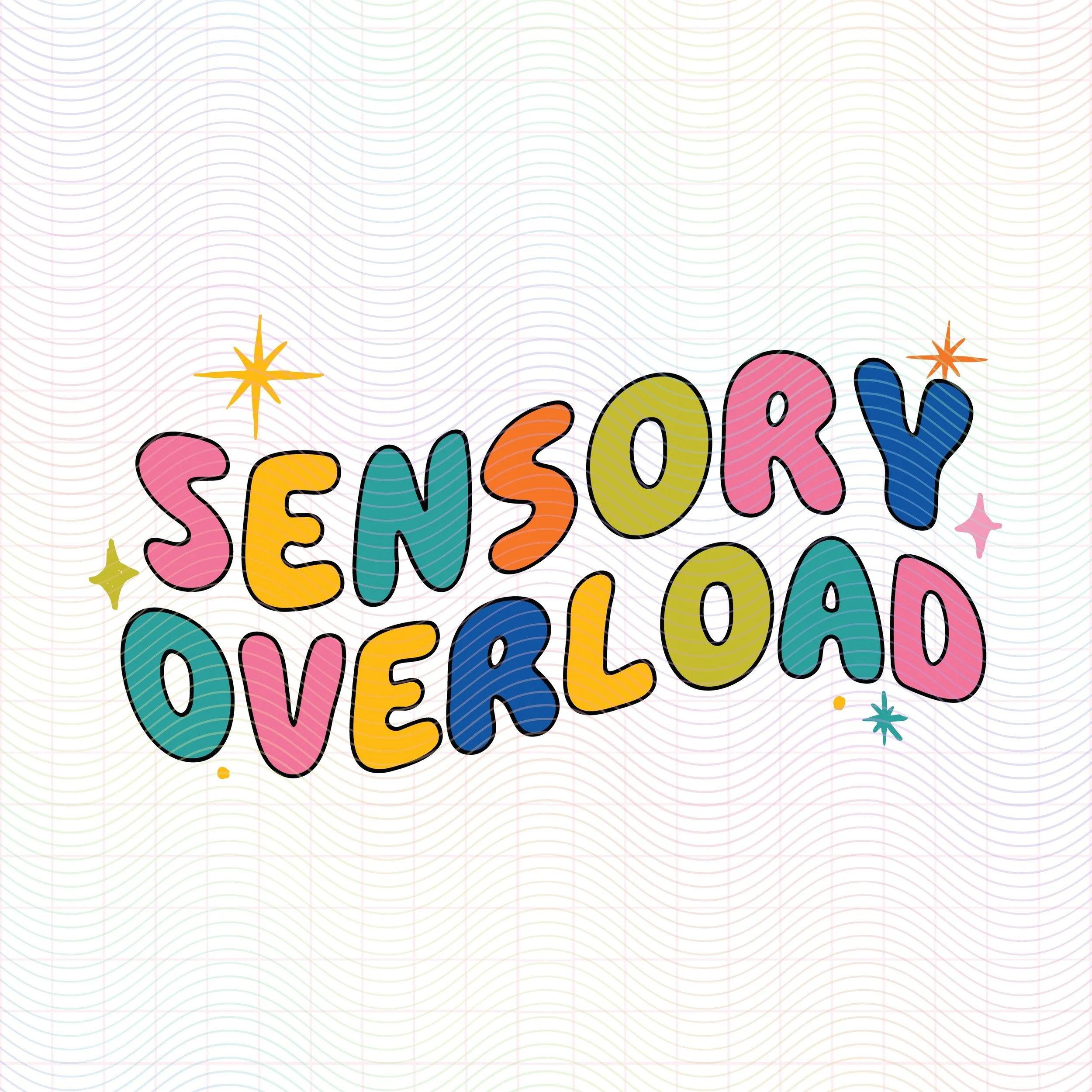 Sensory Overload Sensory Overload (SVG & PNG) — SVG Society | Shop Cute & Trendy Designs ...