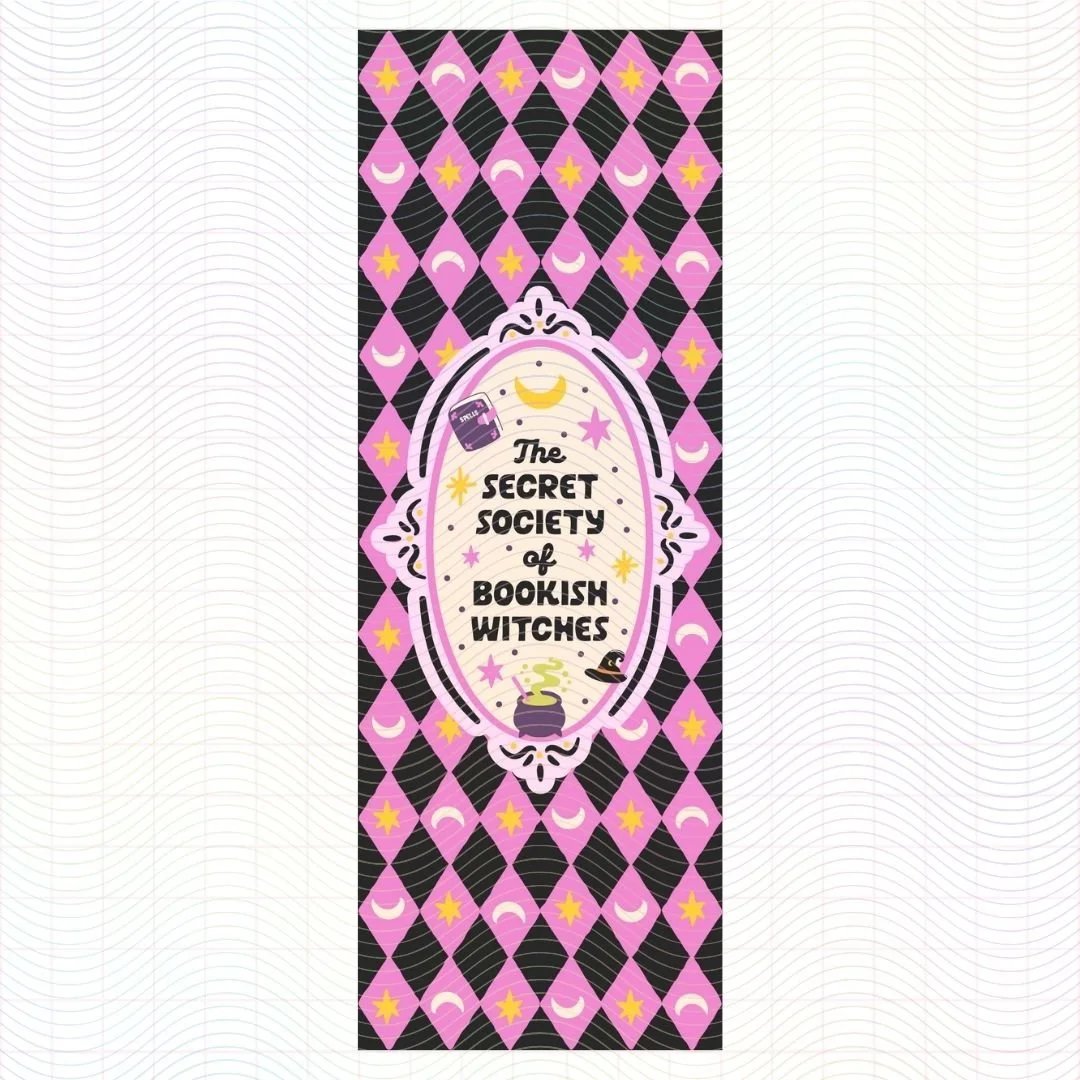 Secret Society Of Bookish Witches Bookmark Bundle (PNG Bookmark Design) 2.jpg
