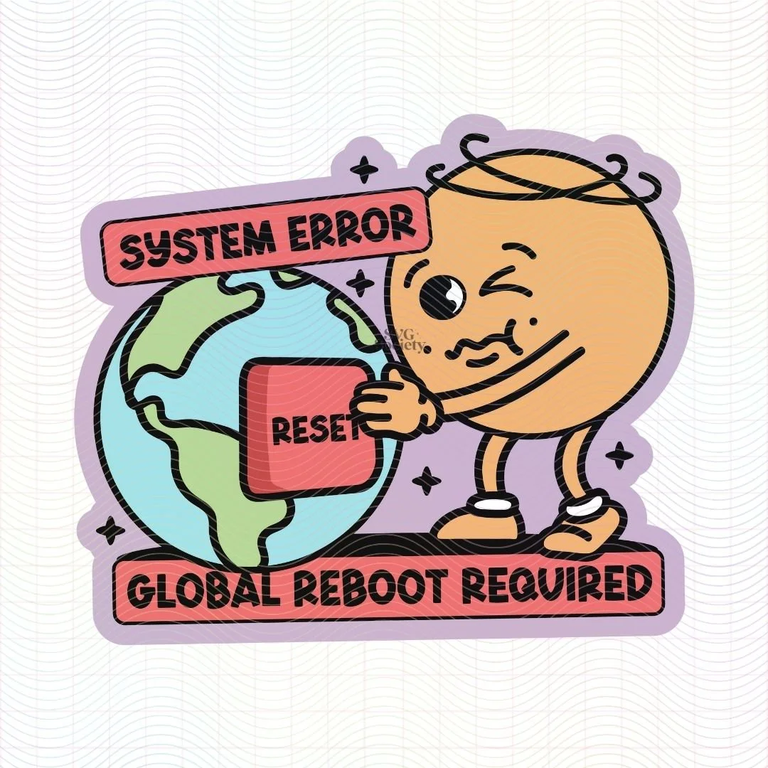 System Error Global Reboot Required (SVG & PNG)