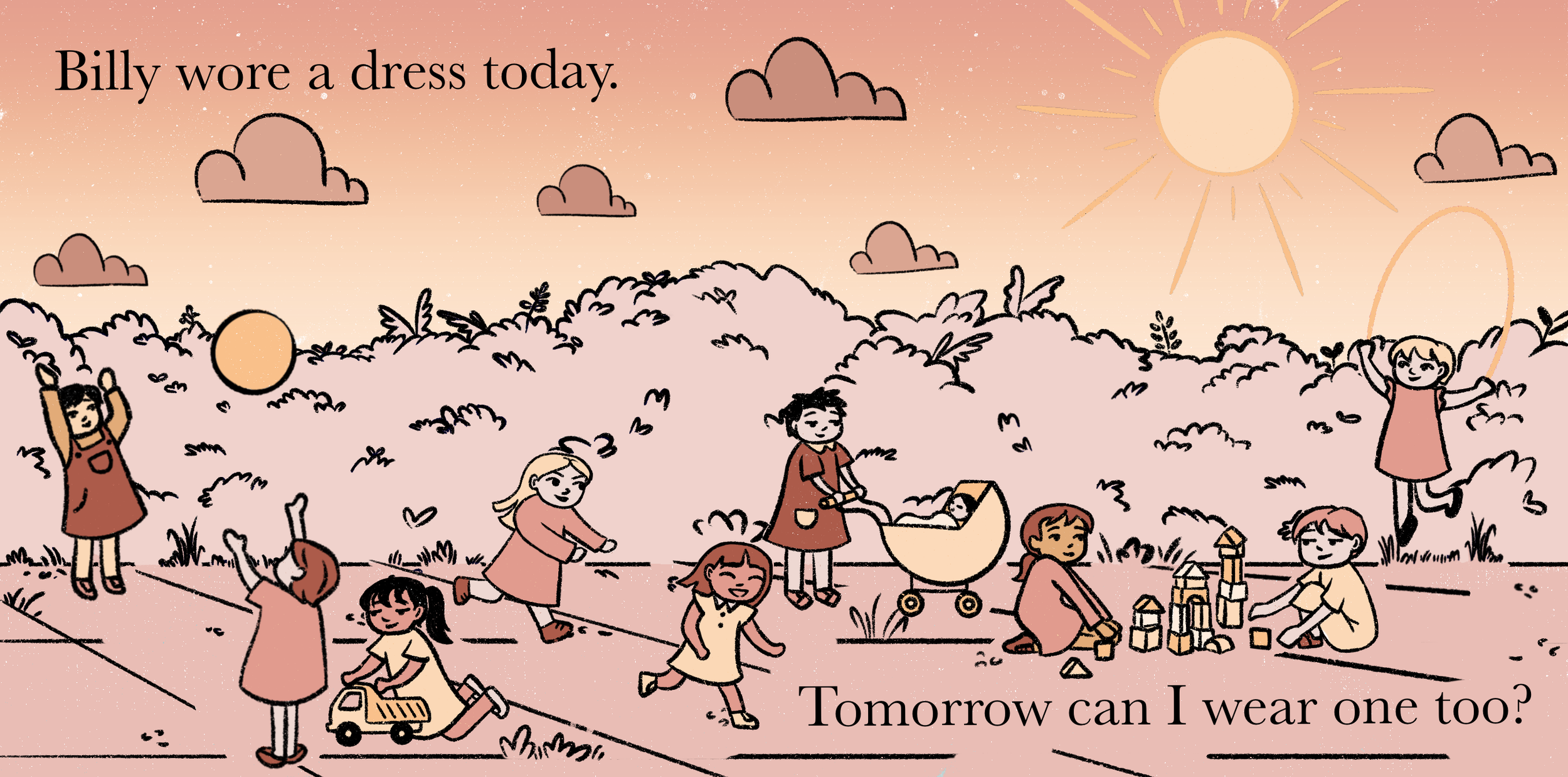 Billy Wore a Dress Today