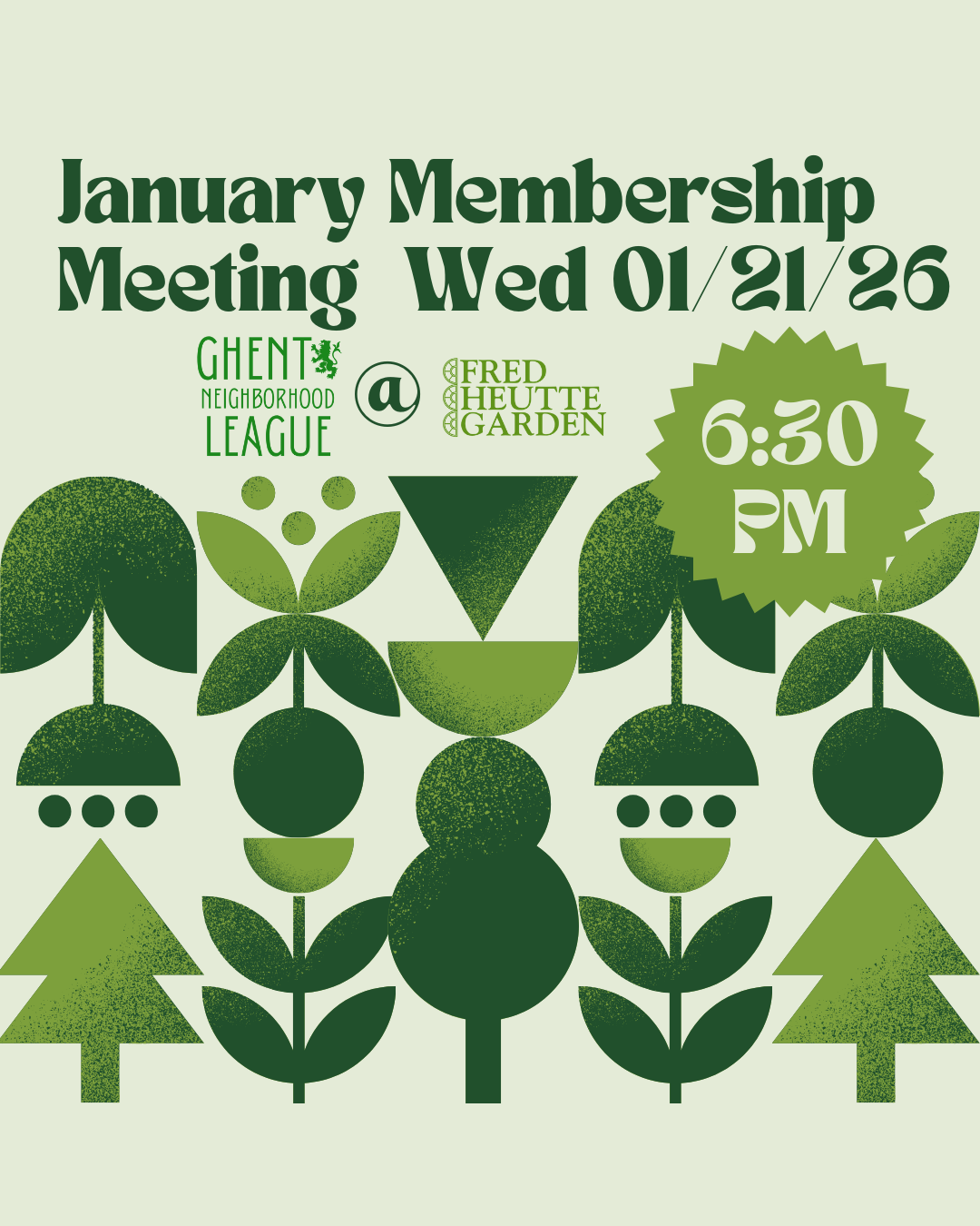 January Membership Meeting