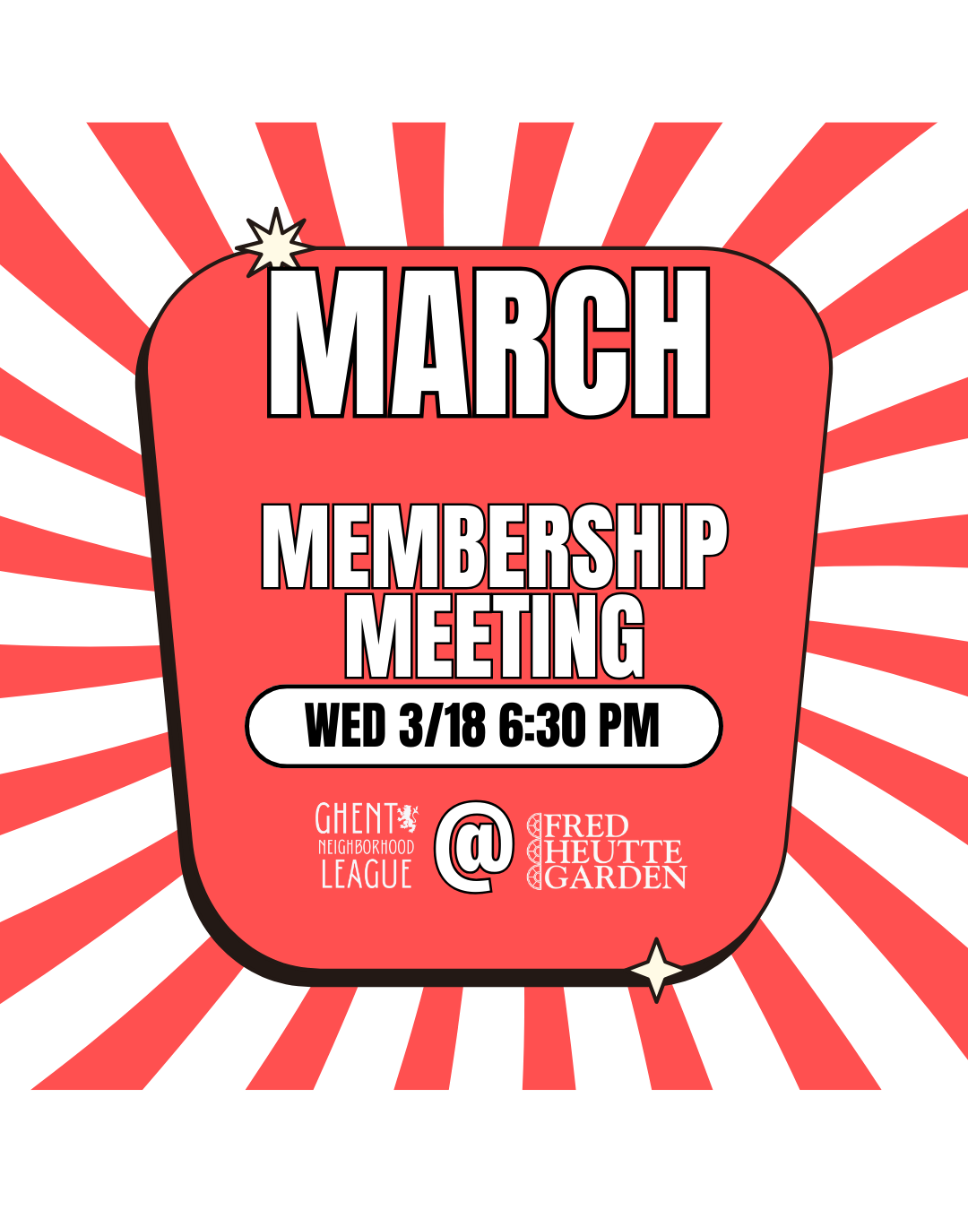 March Membership Meeting