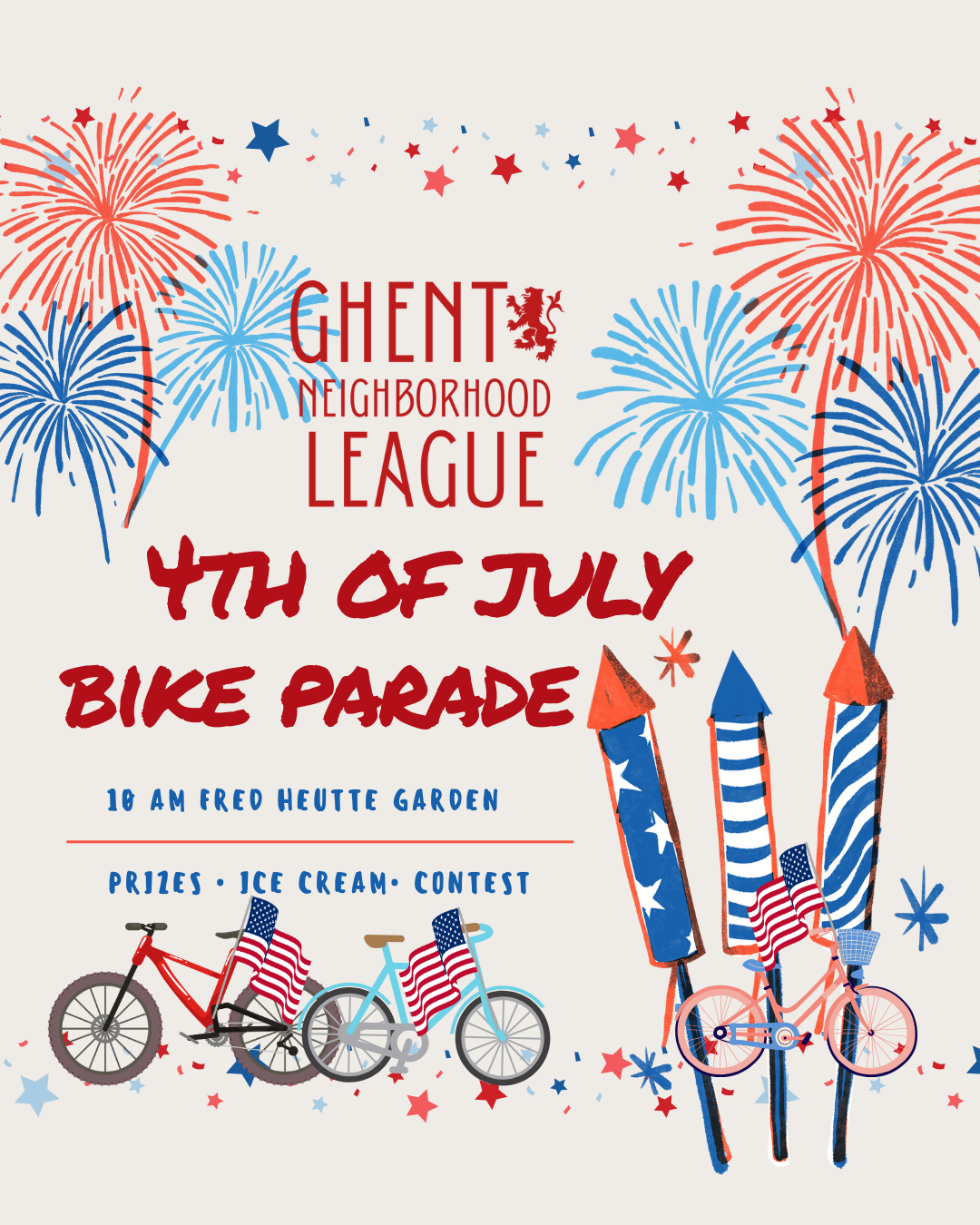 4th of July Bike Parade!!!!!