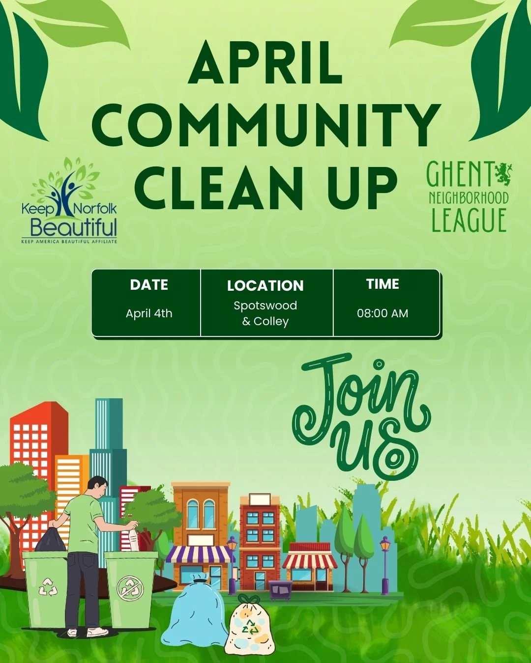 April's Community Cleanup