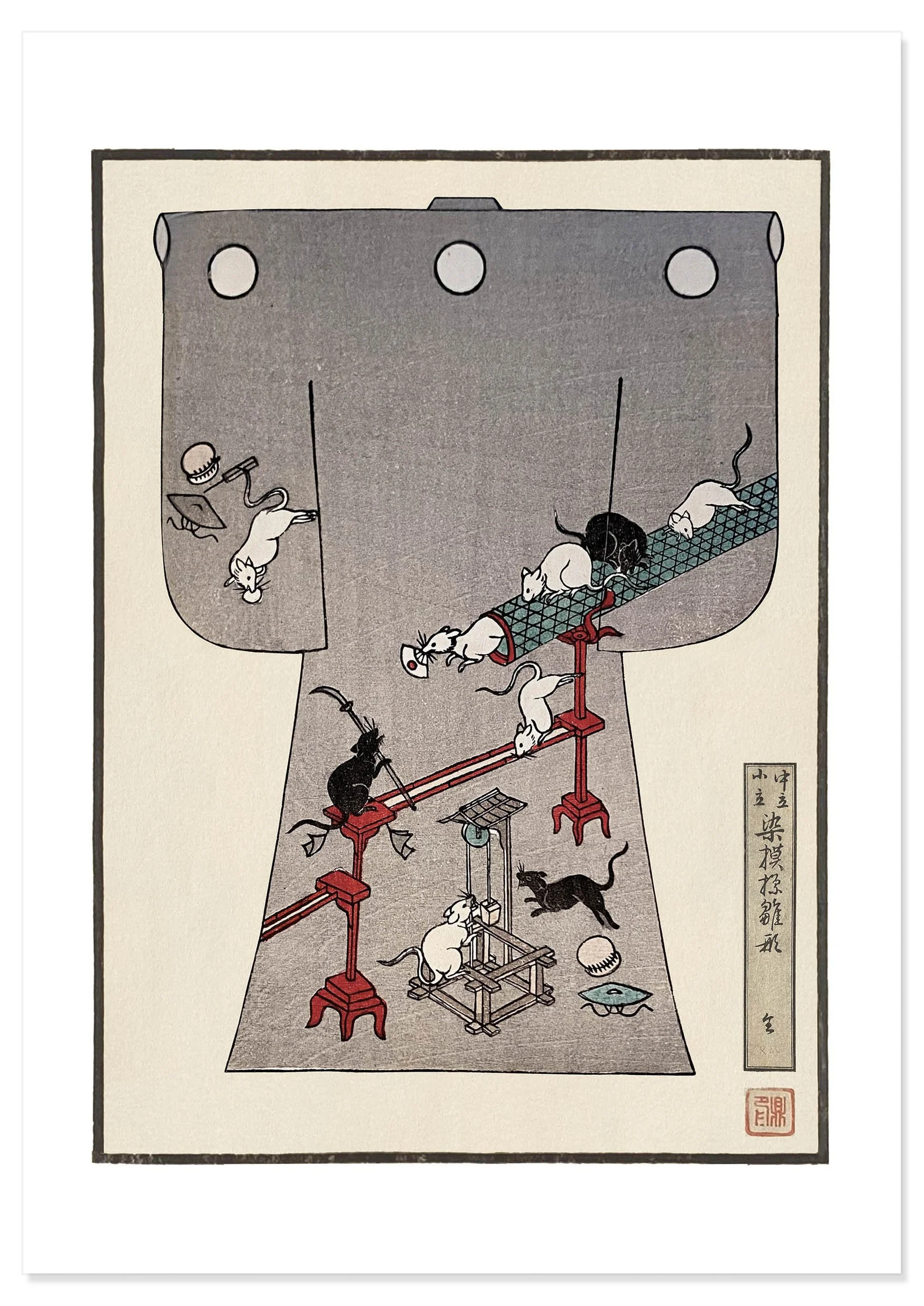 KIMONO, MOUSE TRAP