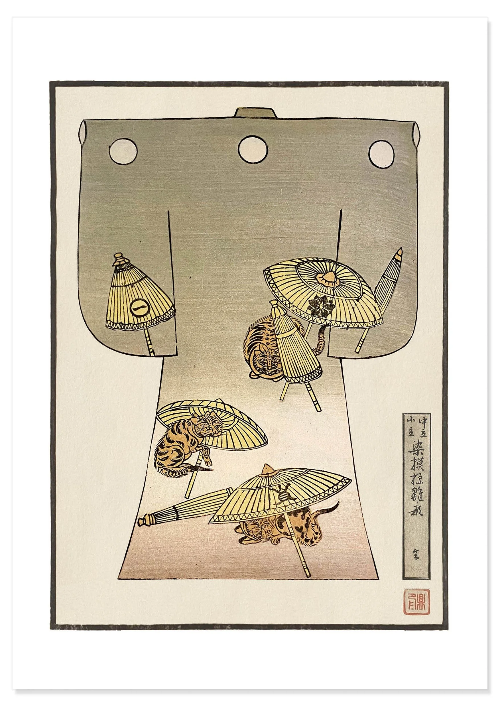 KIMONO, HIDING TIGER