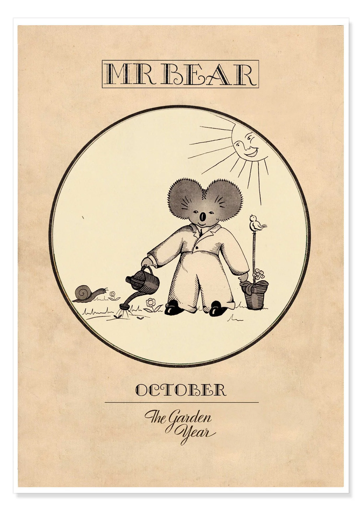MR BEAR OCTOBER B