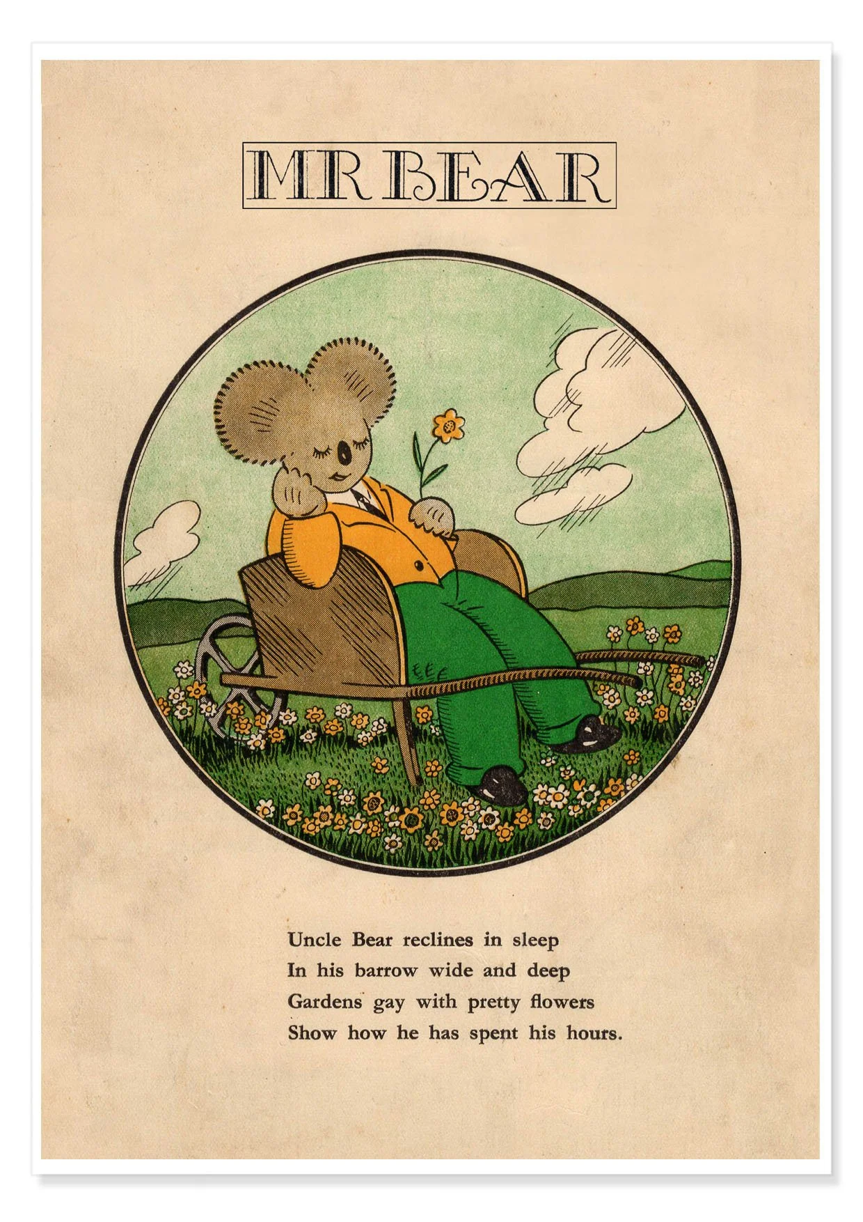 MR BEAR SLEEPY BEAR