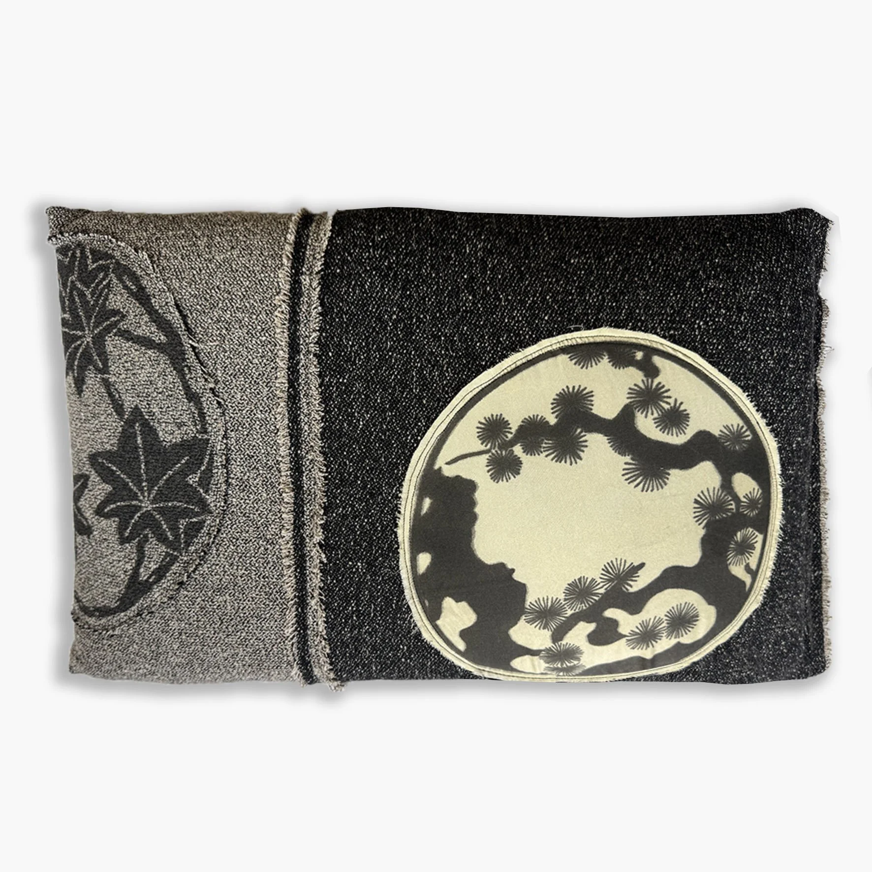 WOOL AND SILK CUSHION 8,  SAKURA