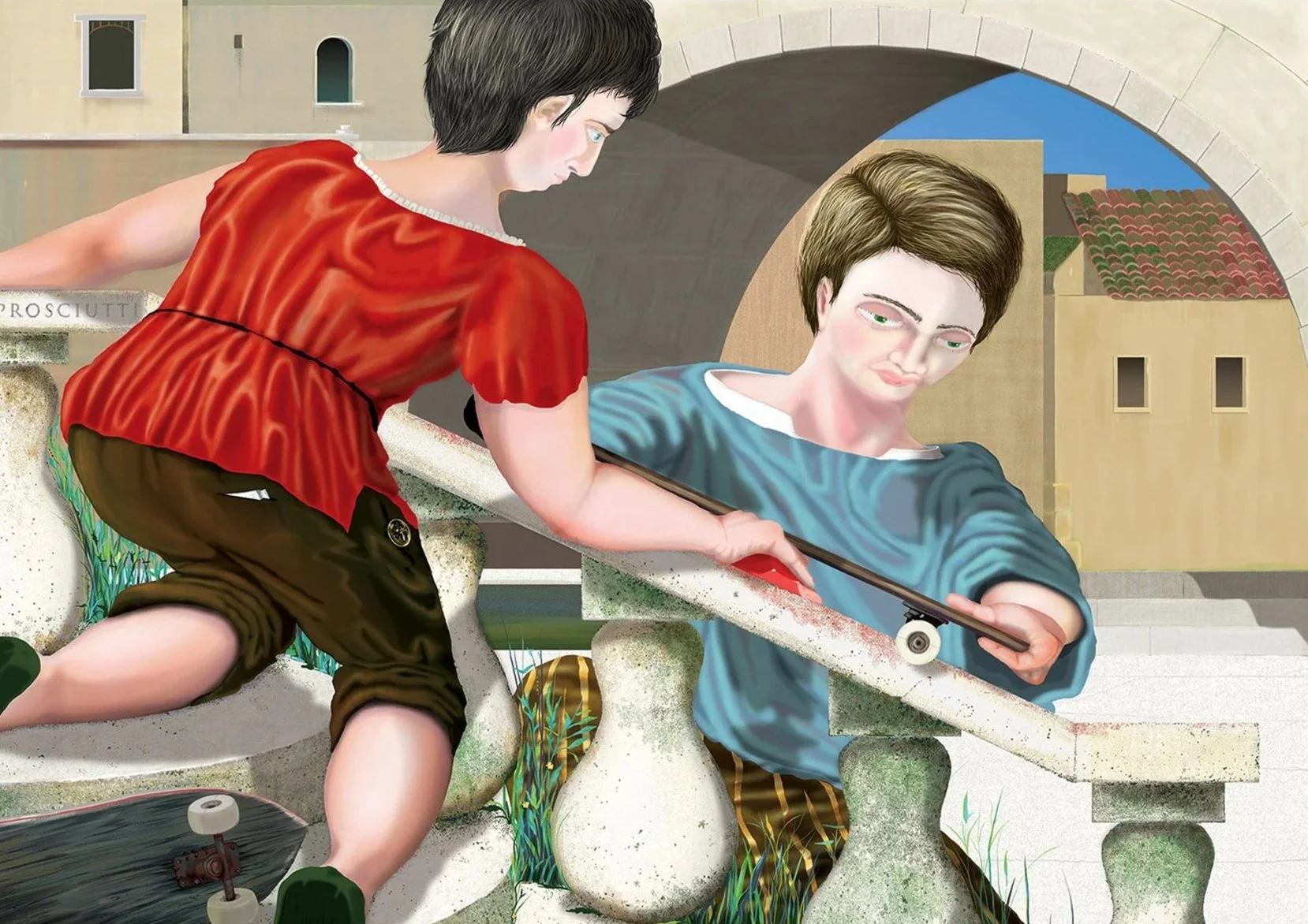 CRISTI CERANTI SOTTO FIUME