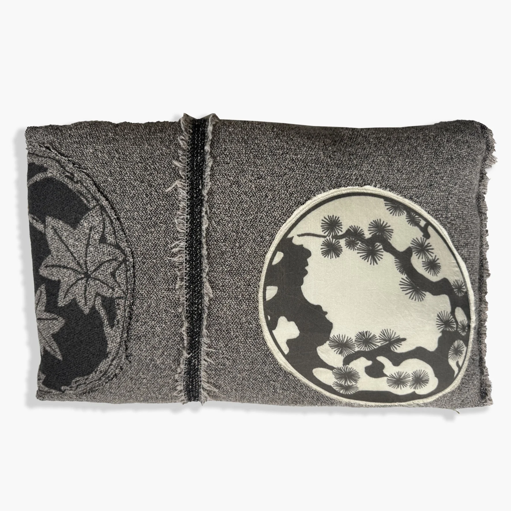 WOOL AND SILK CUSHION 7,  SAKURA