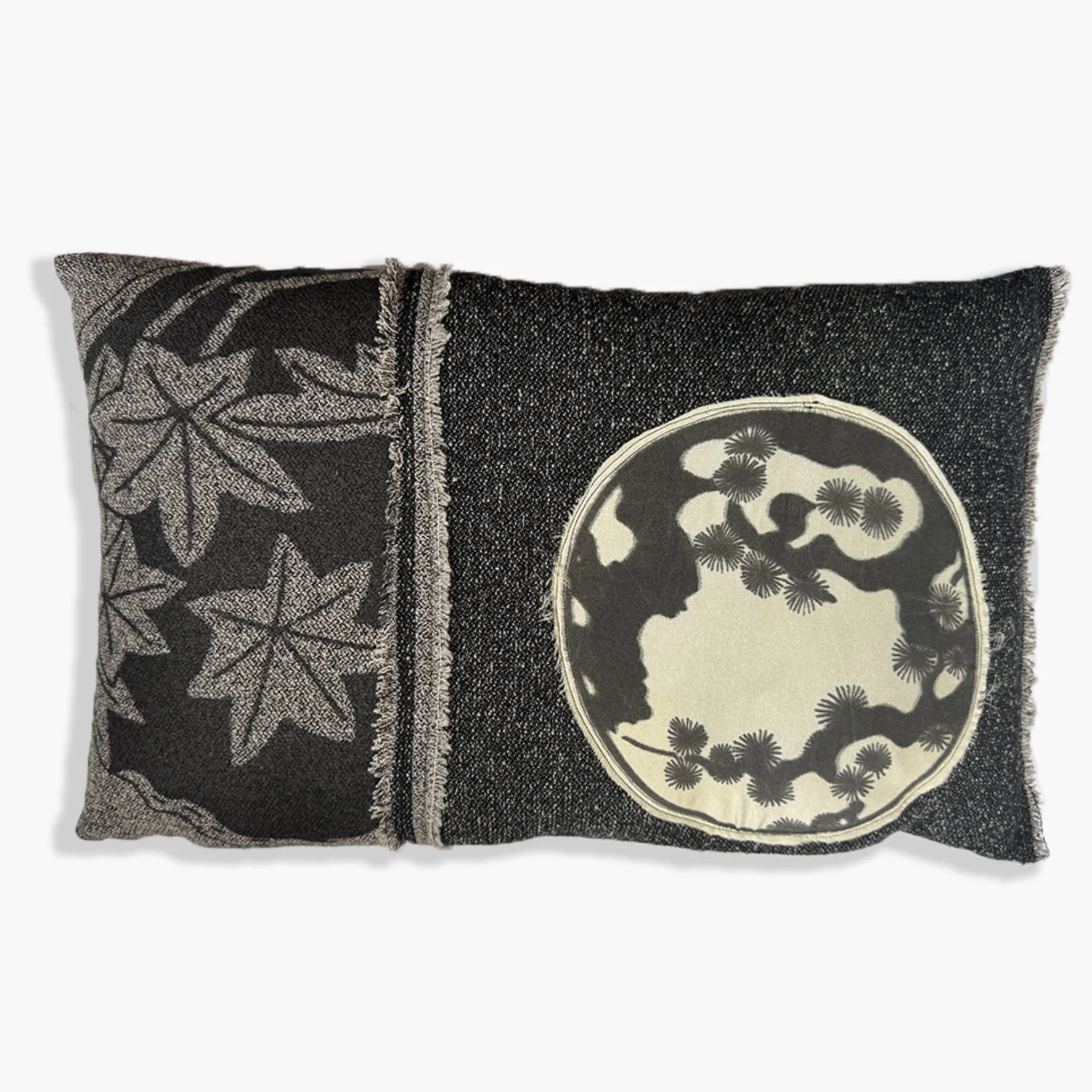 WOOL AND SILK CUSHION 2,  SAKURA