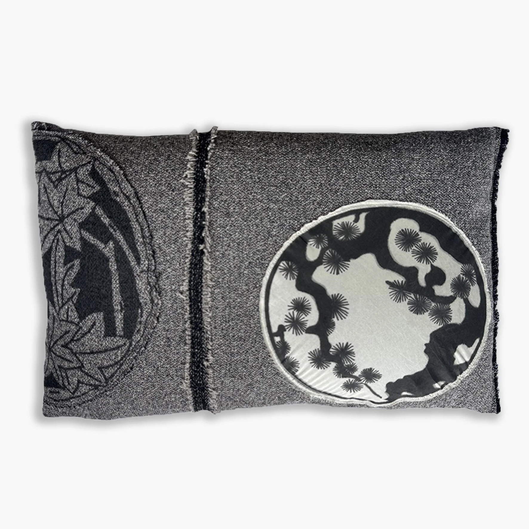 WOOL AND SILK CUSHION 10,  SAKURA
