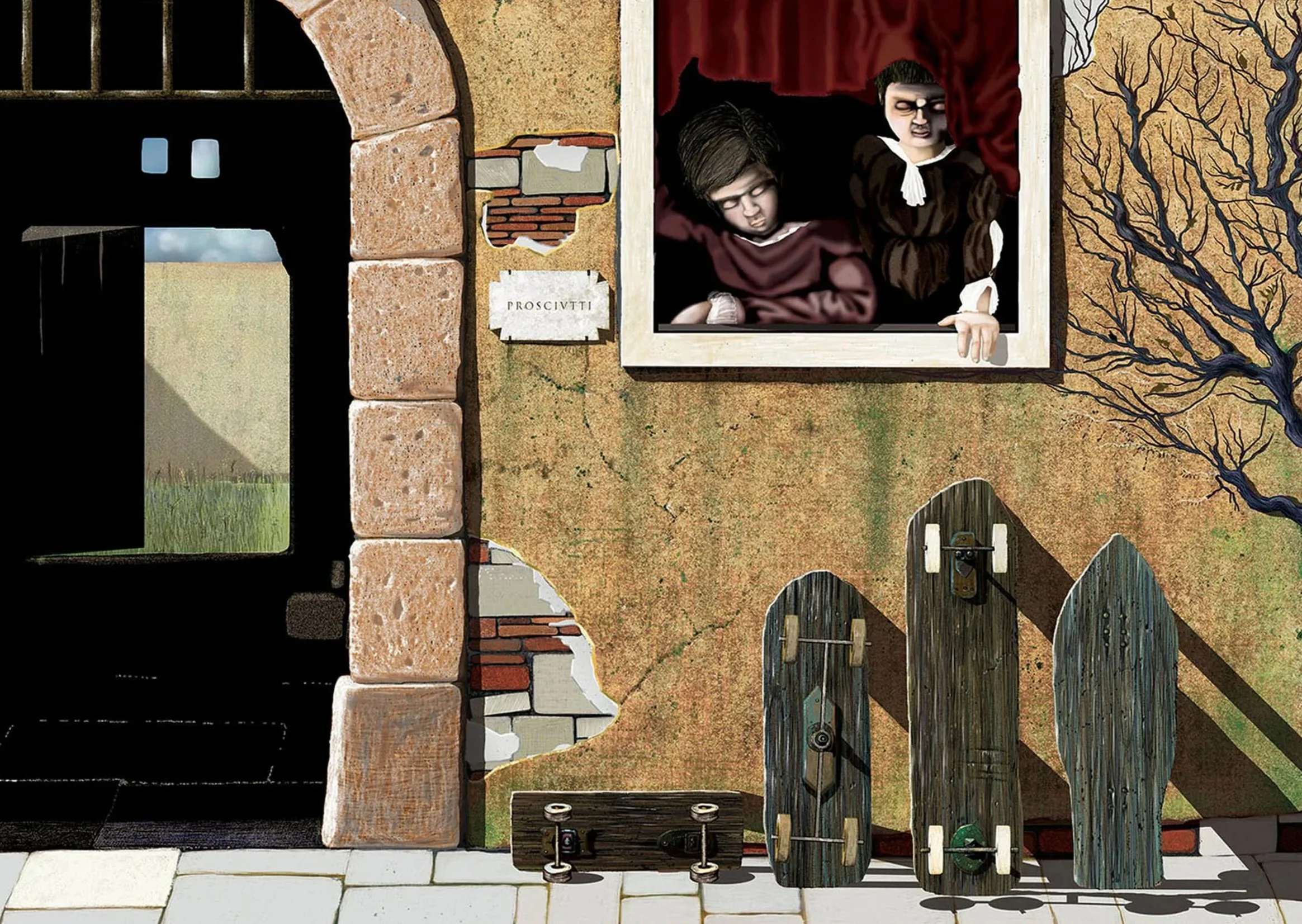 MERIGGIO NEL RIONE ROMANO