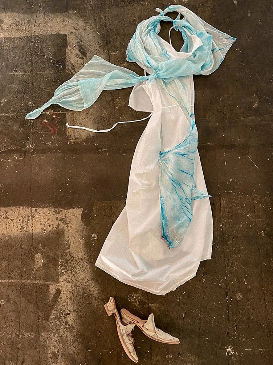 Archive_Poets Thieves silk scarf with Marc Le Bihan dress and Paul Harnden mules_Eastern Market_IMG_0583 copy.jpg