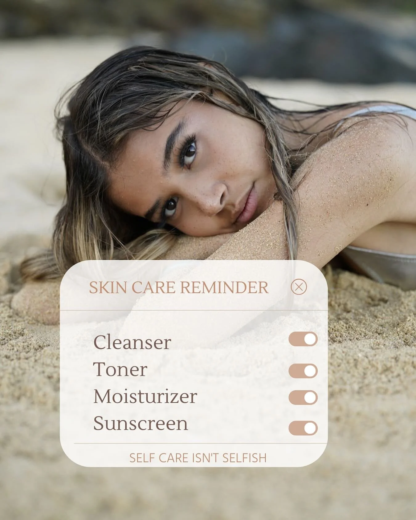 Glowing skin powered by sunshine &amp; self-care☀️🧴Don&rsquo;t forget your SPF, babes!

#skincare #aesthx #sunkissedandprotected #beauty #hawaii #booknow #supportlocal #skinhealth