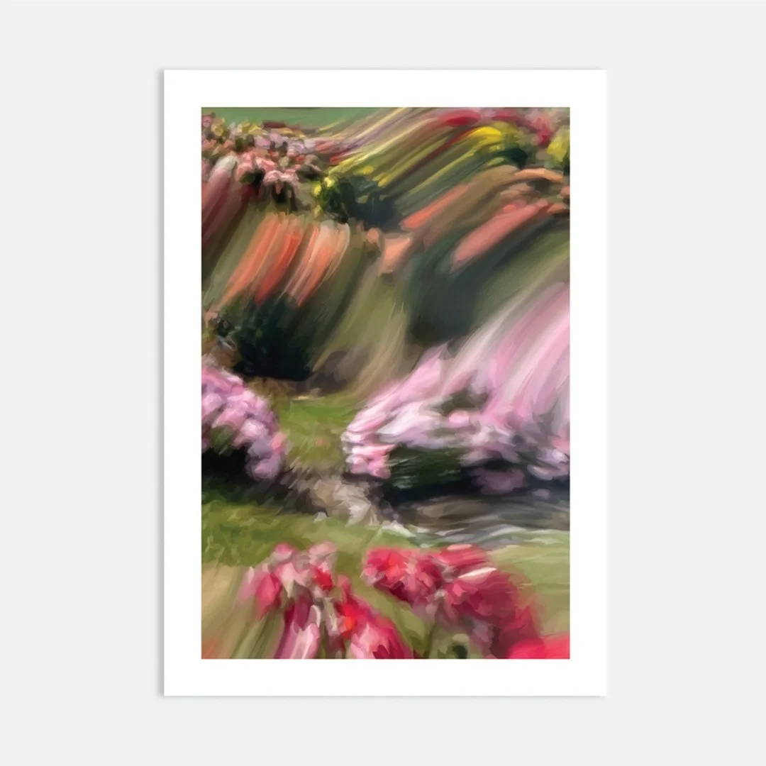 Rose Garden Ripple - Limited Edition Giclée Print