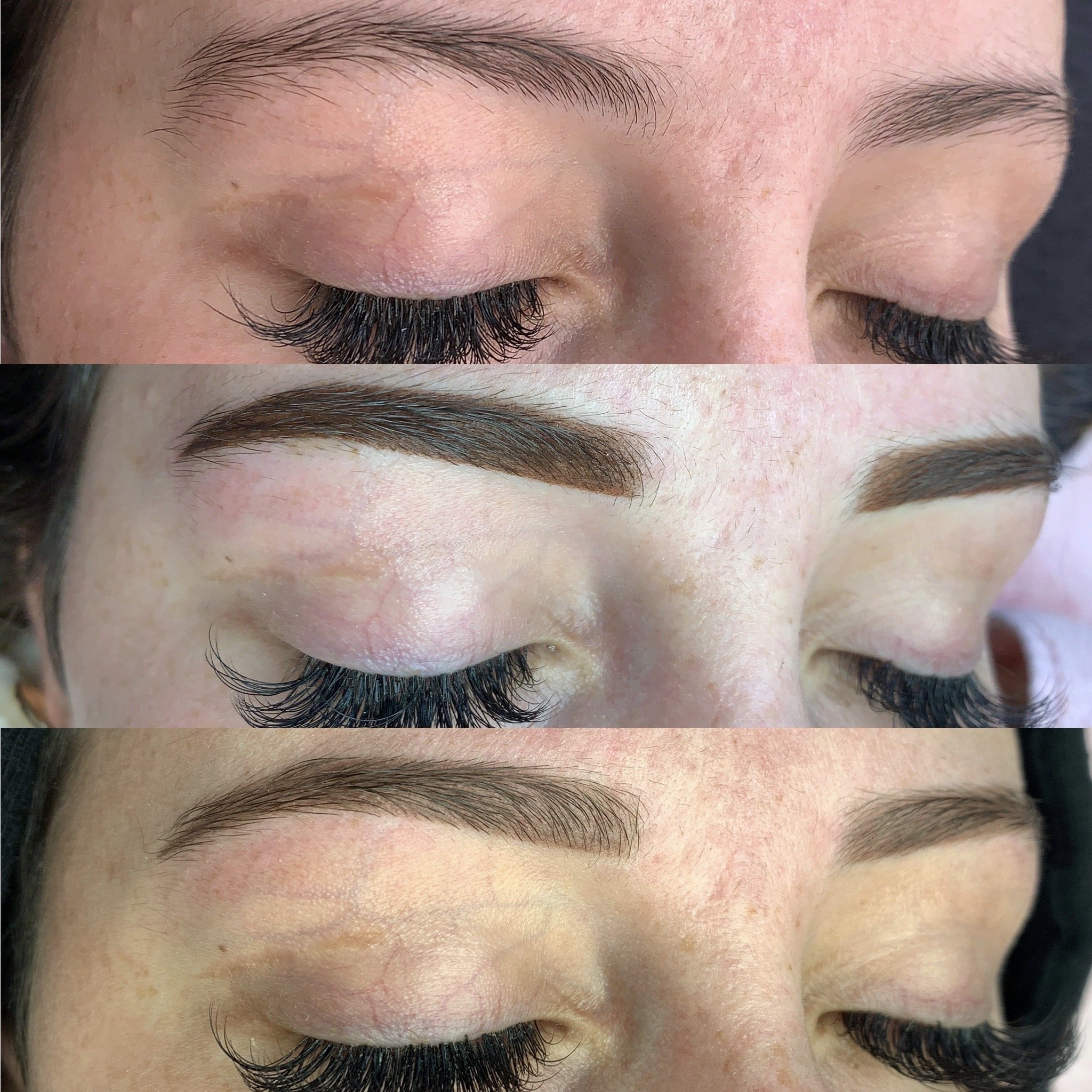 Ombre eyebrows step by step process.JPG