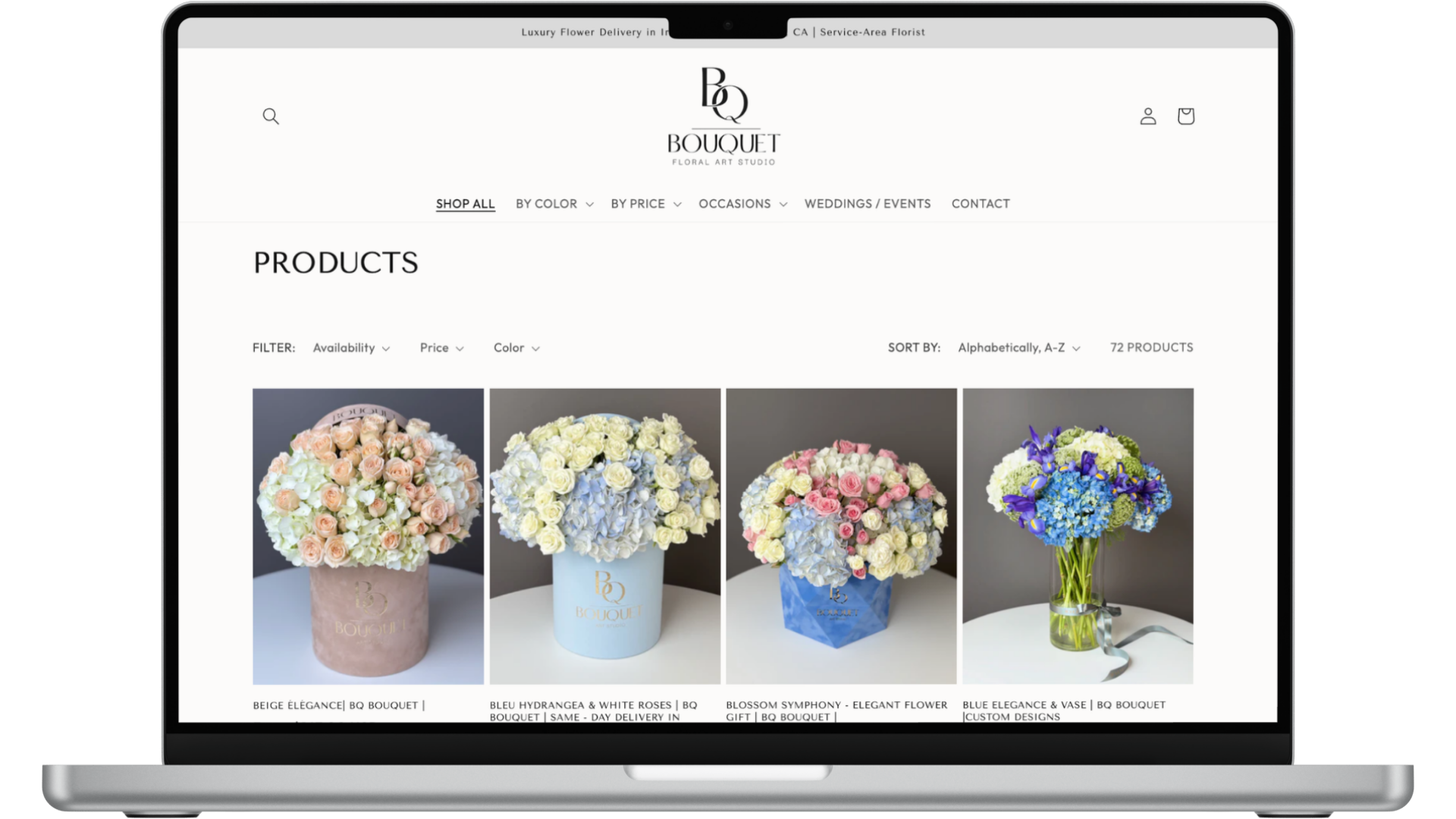 BQbouquet Online Store