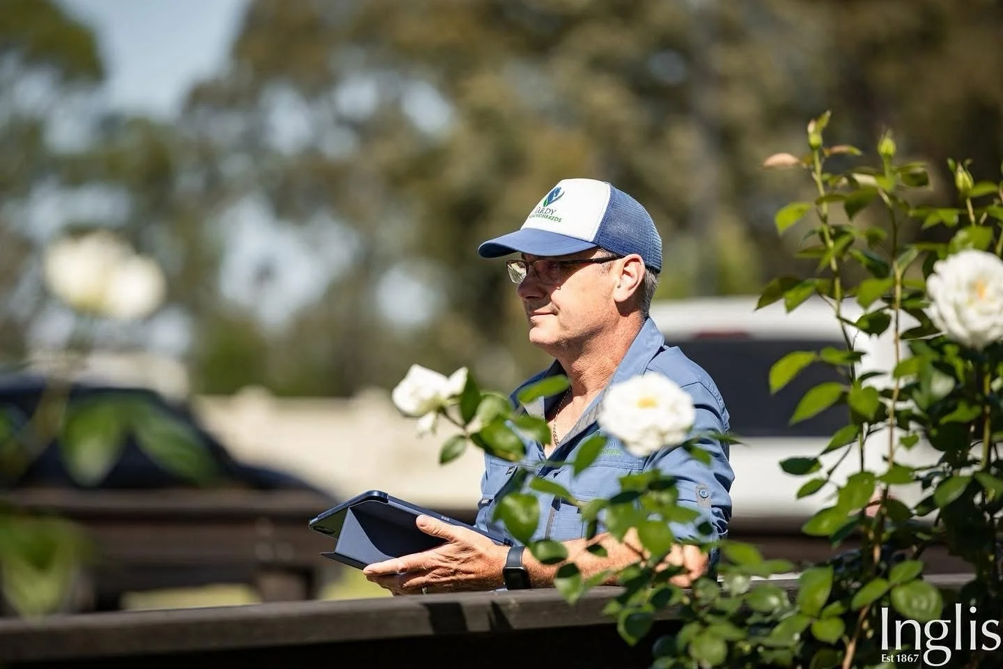 Game face on at the #inglisready2racesale , Warwick Farm.

We&rsquo;ve spent the last 2 days inspecting some quality 2YO&rsquo;s and we&rsquo;re hoping to add one more to our stable before the end of the year. 

This sale has been kind to us over the
