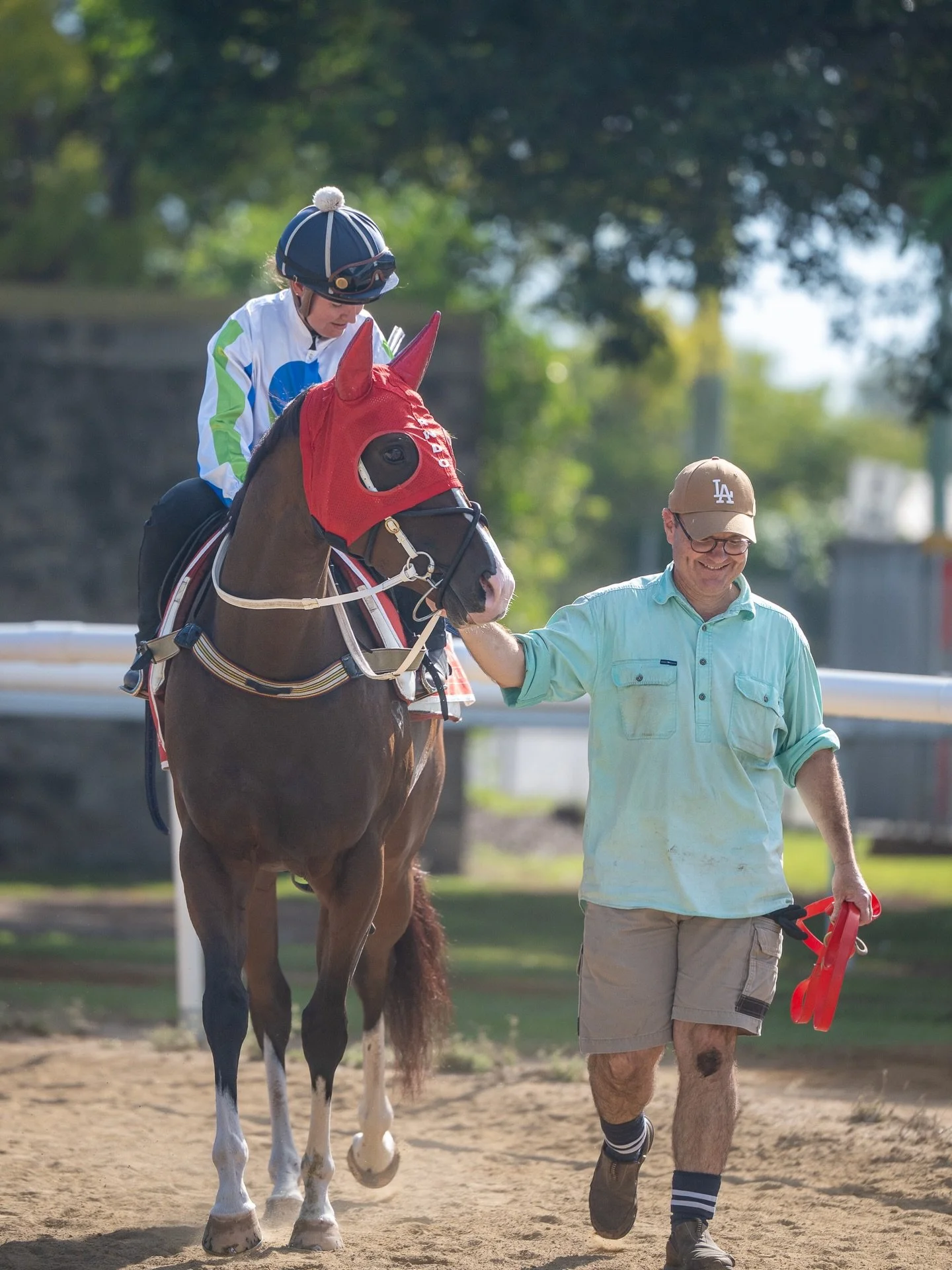 Get Ready Lass steps out today for @chrisandersonracing @cejay_graham in race 8 @brisbaneraces Eagle Farm. 

It&rsquo;s like #groundhogday with her once again drawing the outside barrier&hellip;

She&rsquo;s blessed with an enormous amount of speed, 