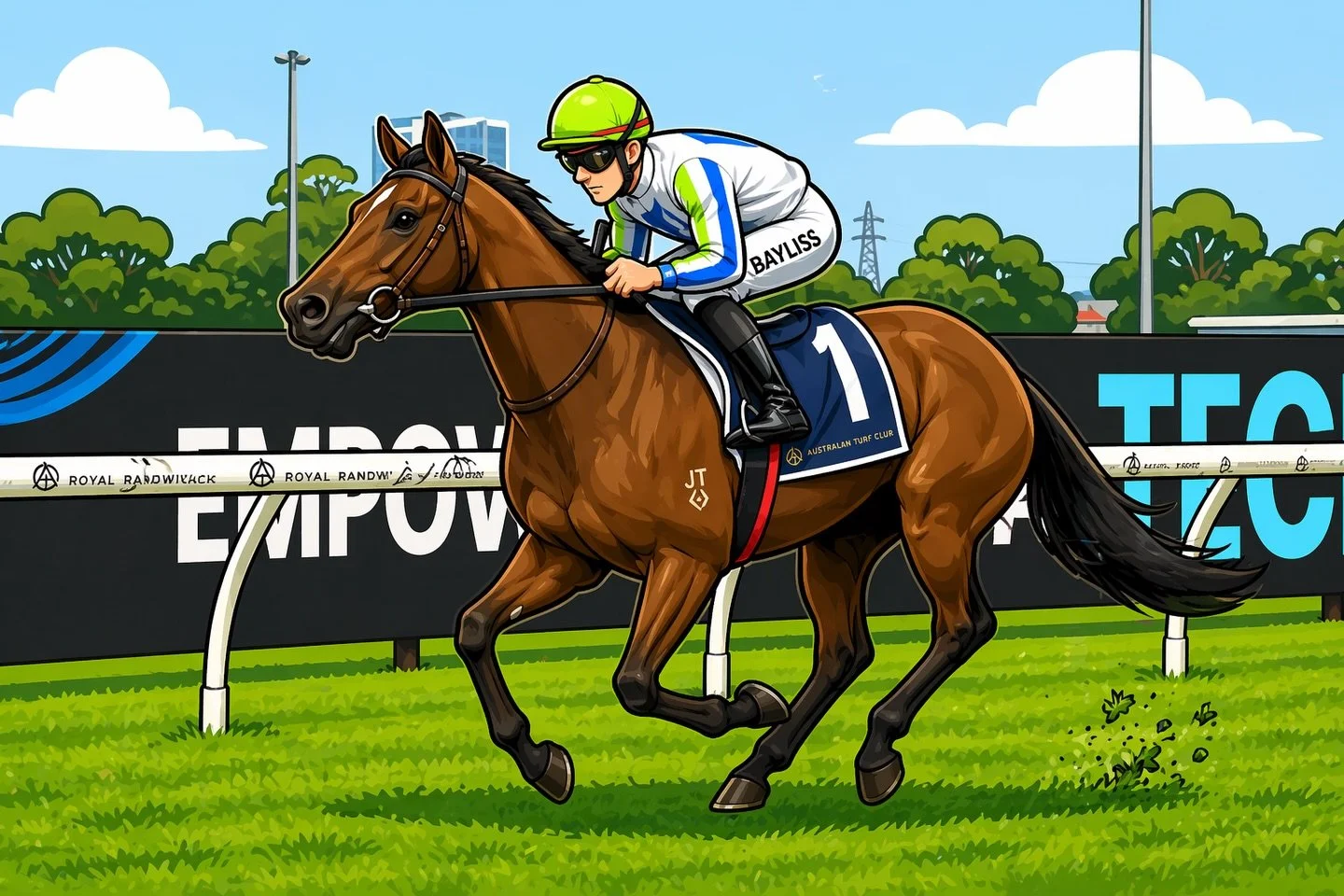 Anuzou heads to @newcastleracecourse today, representing #teamvardy @johnthompsonracing and @chadschofield94 

The big fella lines up in race 4 and jumps from barrier 5. He should be mid-field and hitting the line🤞💪

Good luck to all connections an