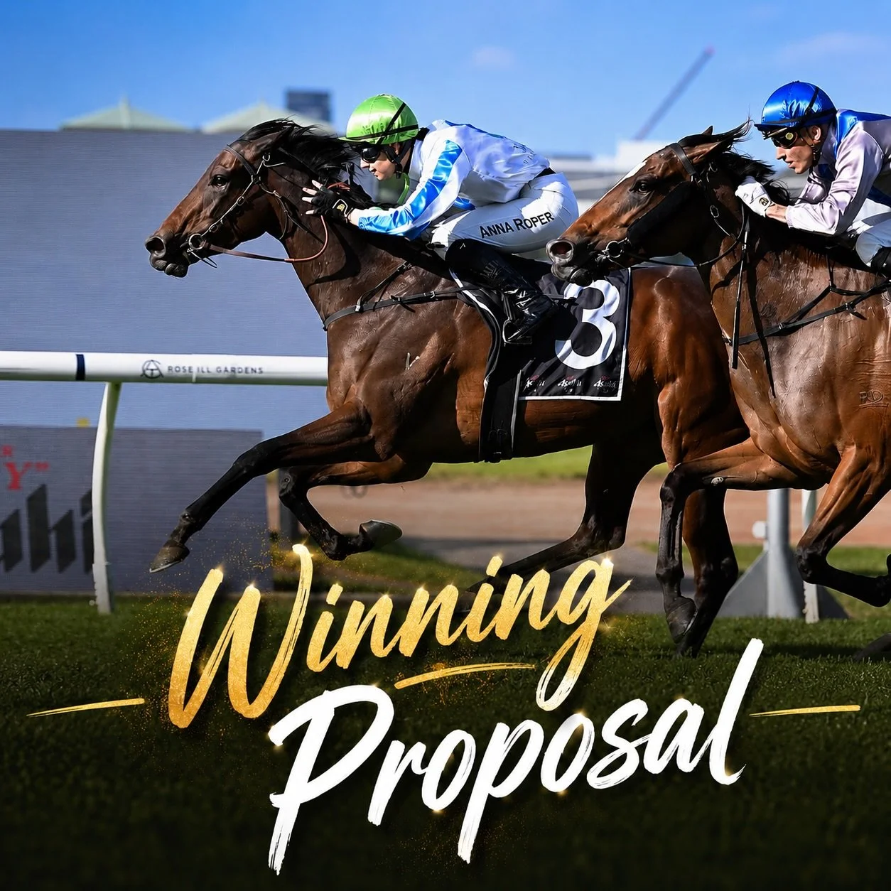 Winning Proposal heads to @canterburyparkfarm today for @johnthompsonracing and @_annaroper in race 7.

Whilst up in grade, she&rsquo;s drawn barrier 1, so hopefully with a good start, she can be stalking the pace🤞

Good luck to all owners, let&rsqu