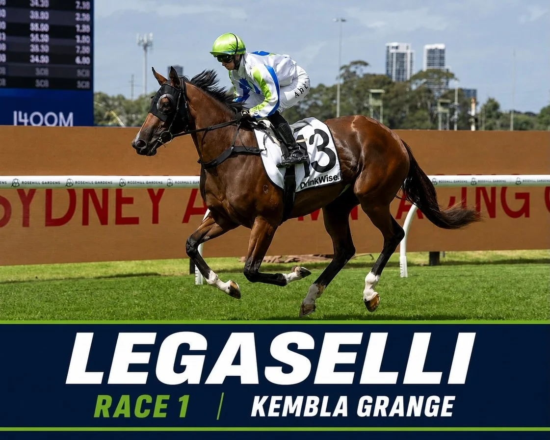 Can we go &ldquo;state to state&rdquo; and get a double? 

Both of these girls are ready to rip in and are both placed to run very well. 

Legaselli kicks us off for @johnthompsonracing and @keaganlatham at @kemblagrangeracecourse. She&rsquo;s drawn 