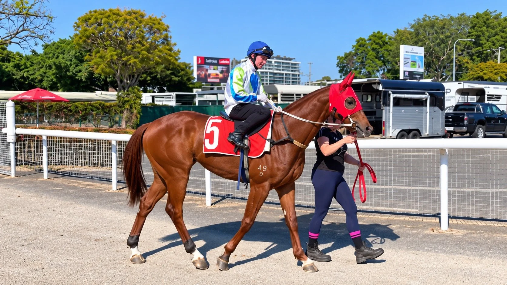 Defiant Code is facing the starter today for the first time @brisbaneraces, Doomben in race 4.

The 3YO son of Encryption, trained by @chrisandersonracing, has come back in great order and will be ridden by Melbourne Cup winning jockey, @michael.rodd
